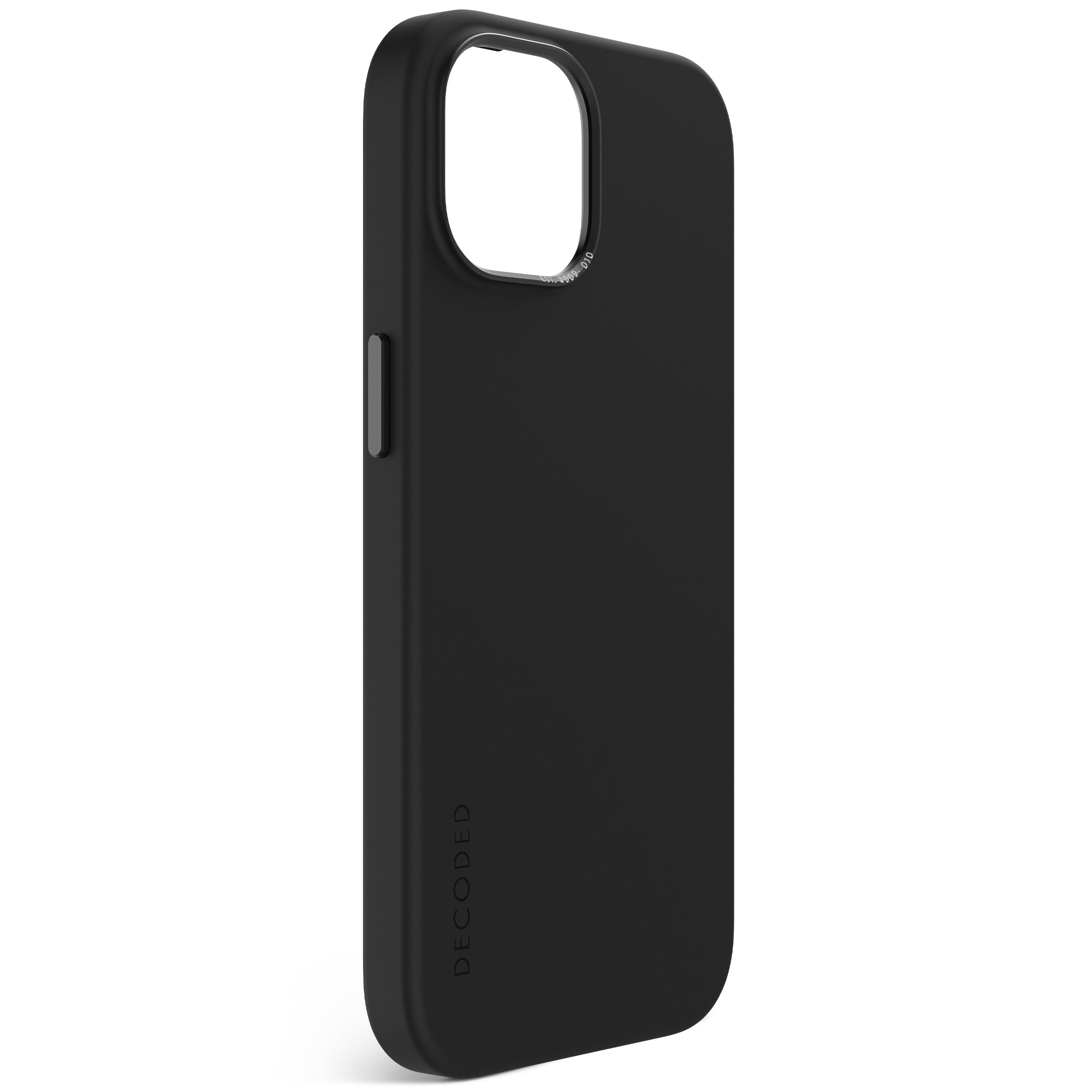 AntiMicrobial Silicone Back Cover iPhone 15, Graphine