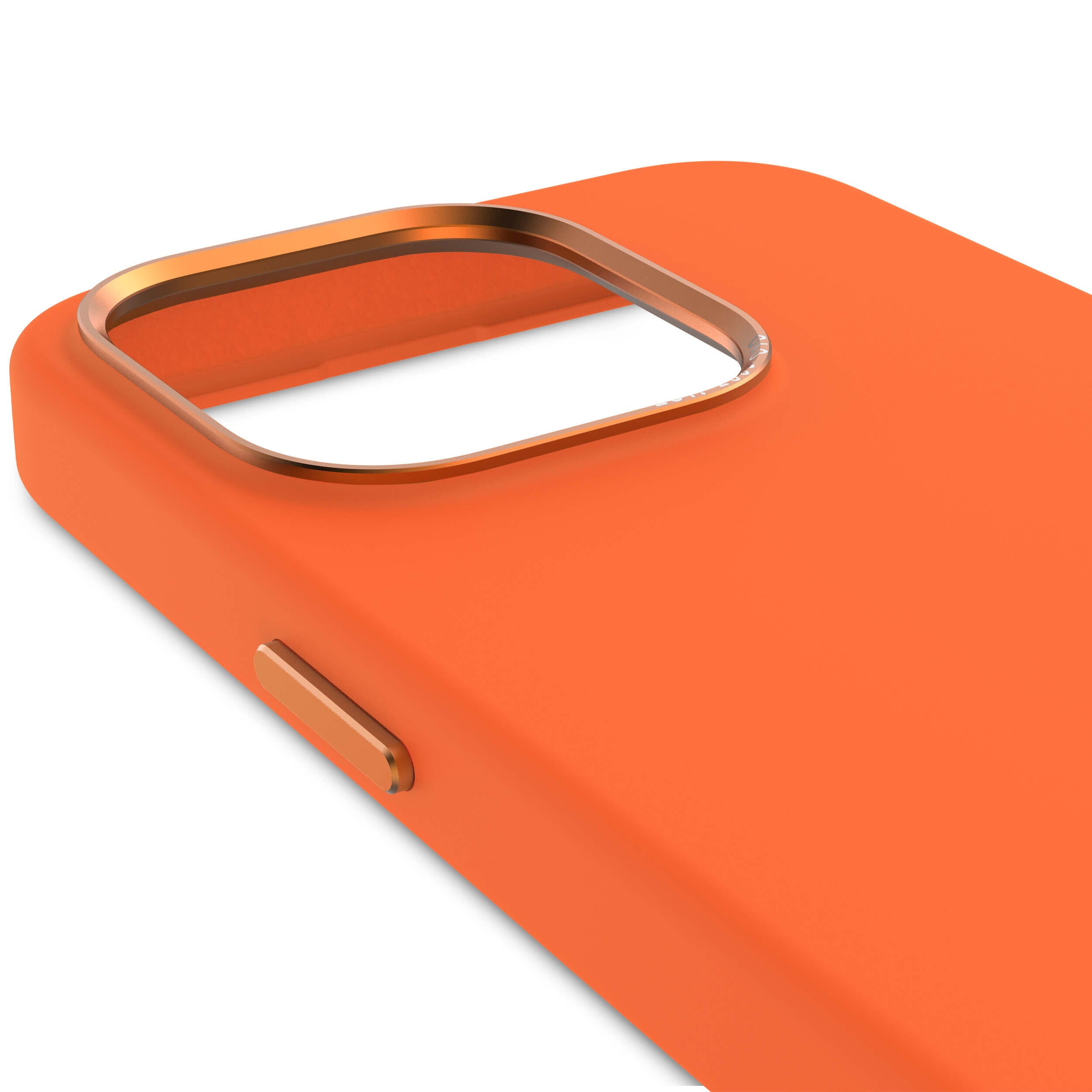 AntiMicrobial Silicone Back Cover iPhone 15 Pro, Apricot