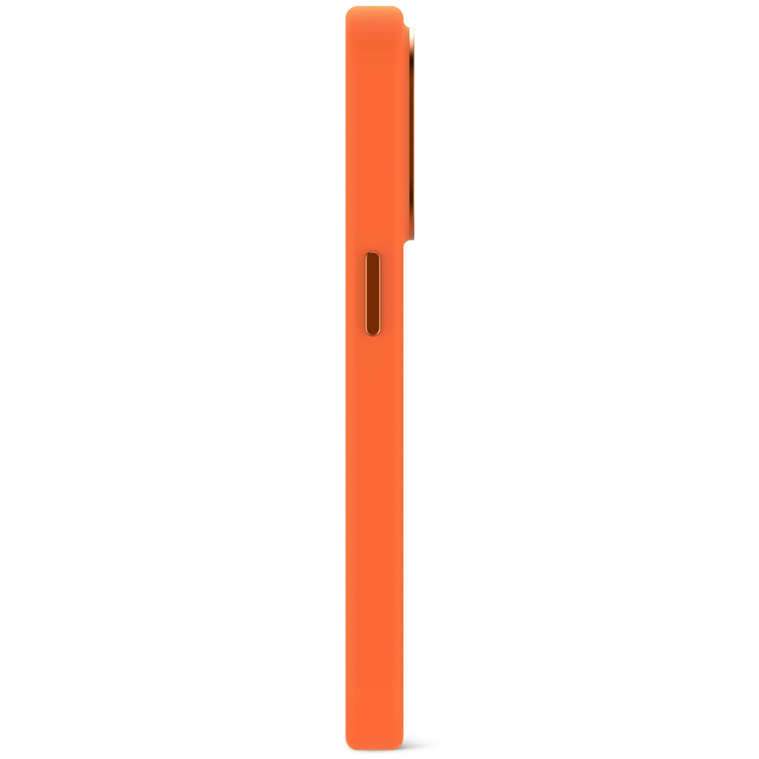 AntiMicrobial Silicone Back Cover iPhone 15 Pro, Apricot