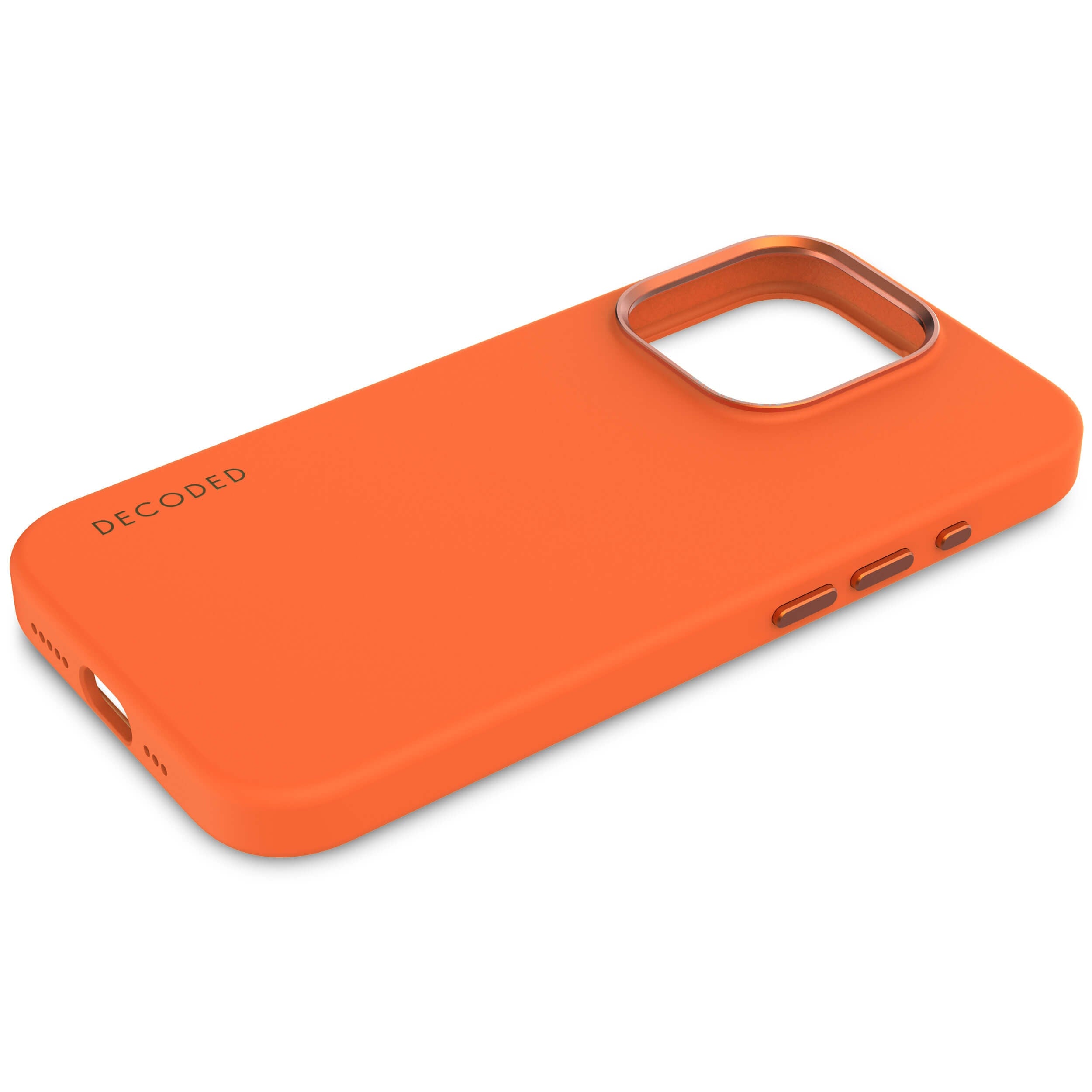 AntiMicrobial Silicone Back Cover iPhone 15 Pro, Apricot