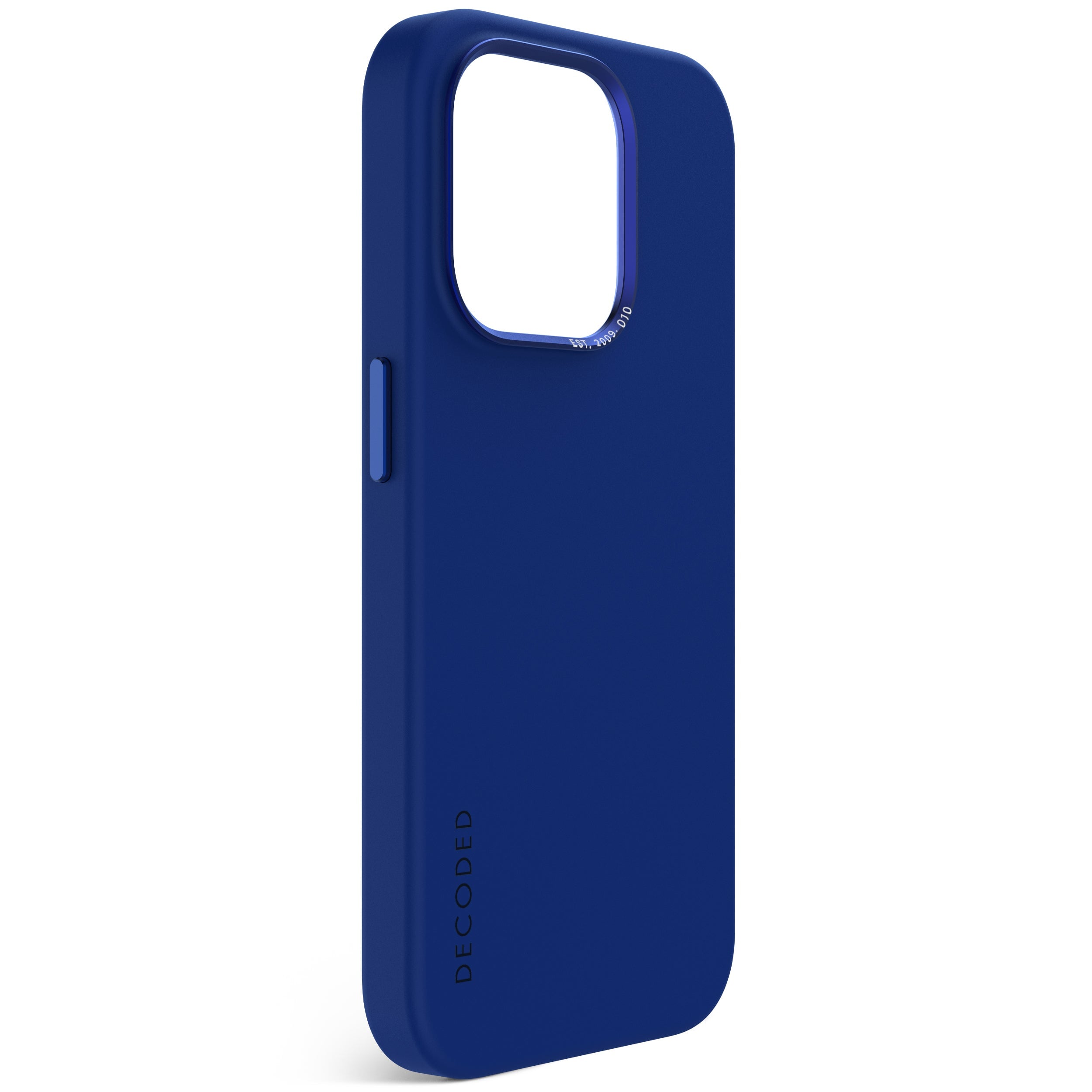 AntiMicrobial Silicone Back Cover iPhone 15 Pro, Galactic Blue