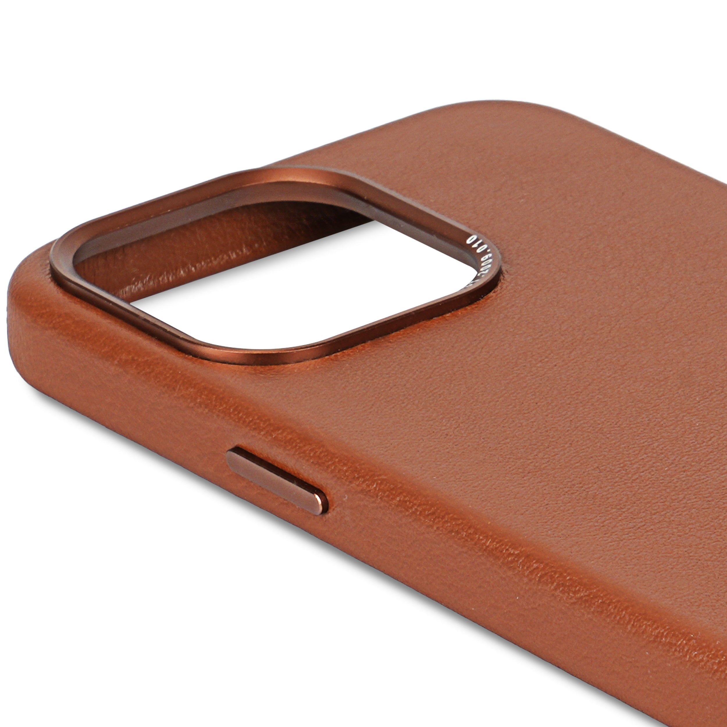 Leather Back Cover iPhone 15 Pro Max, Tan