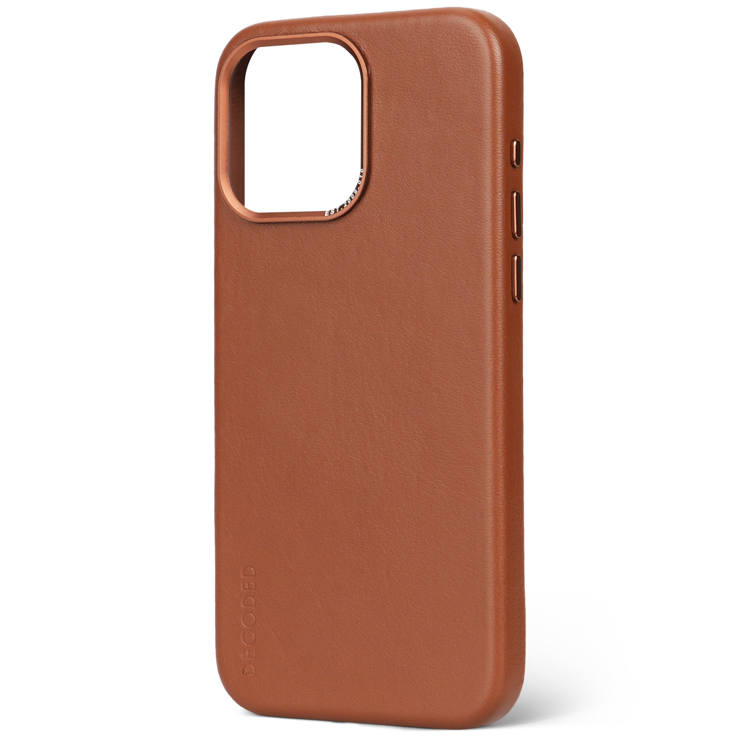 Leather Back Cover iPhone 15 Pro Max, Tan