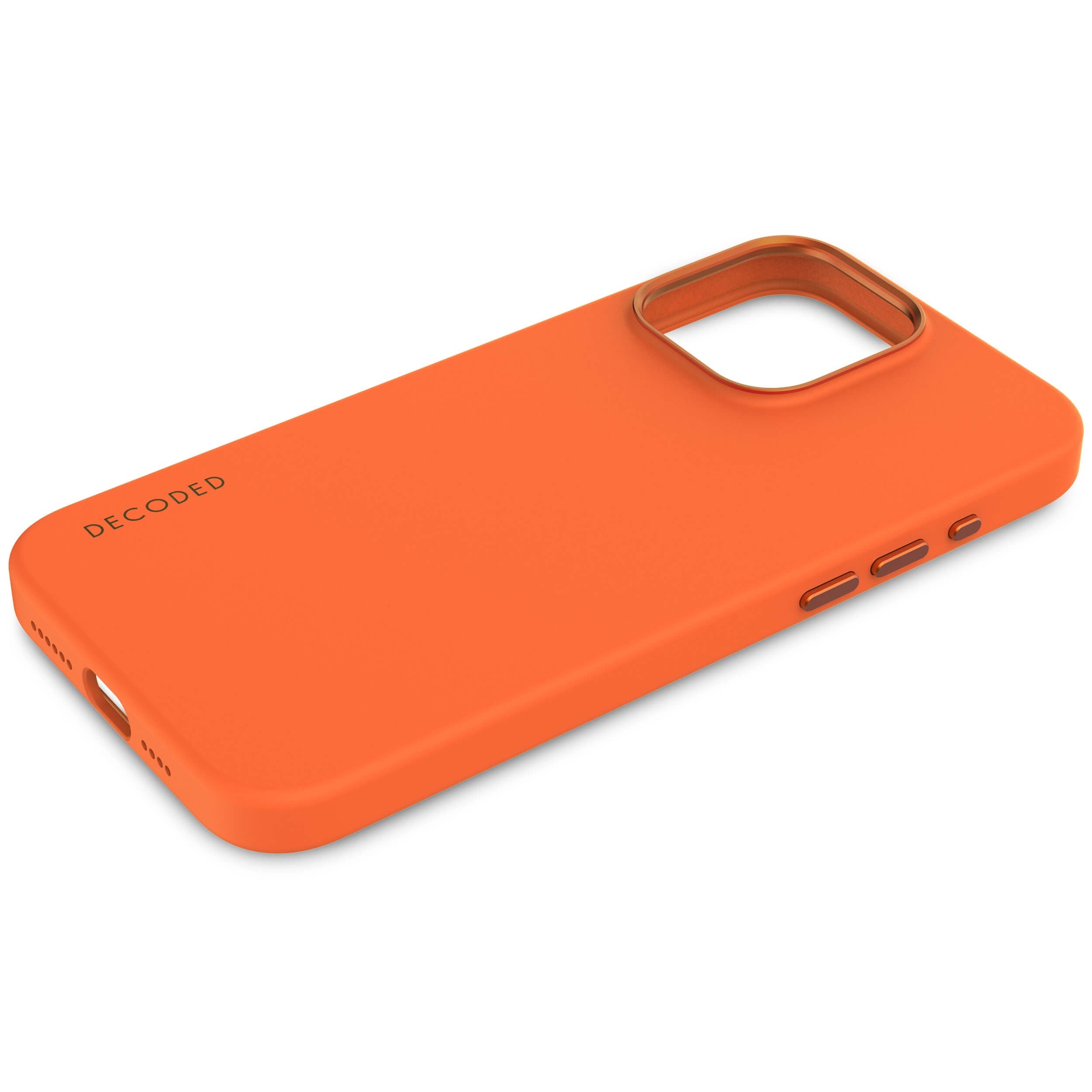 AntiMicrobial Silicone Back Cover iPhone 15 Pro Max, Apricot