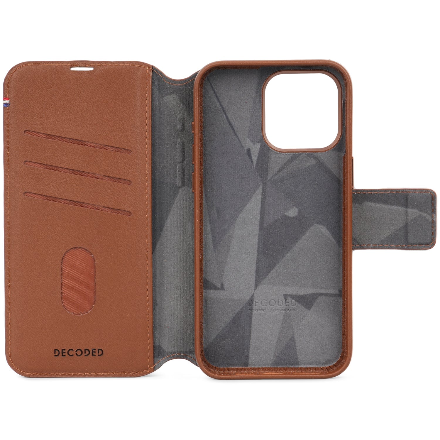 Detachable Wallet Leather iPhone 15 Pro Max, Tan