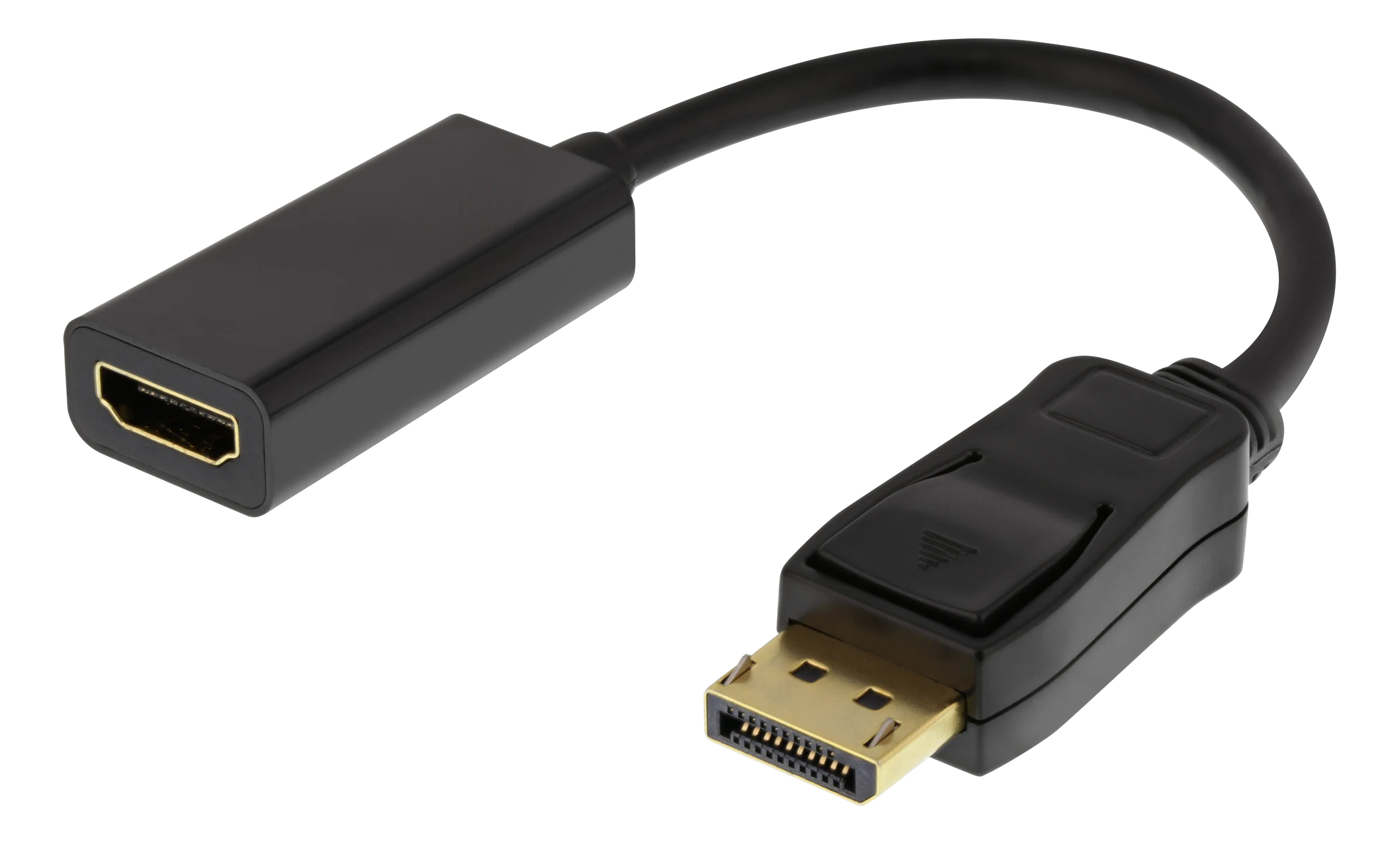 Adaptateur DisplayPort vers HDMI, noir