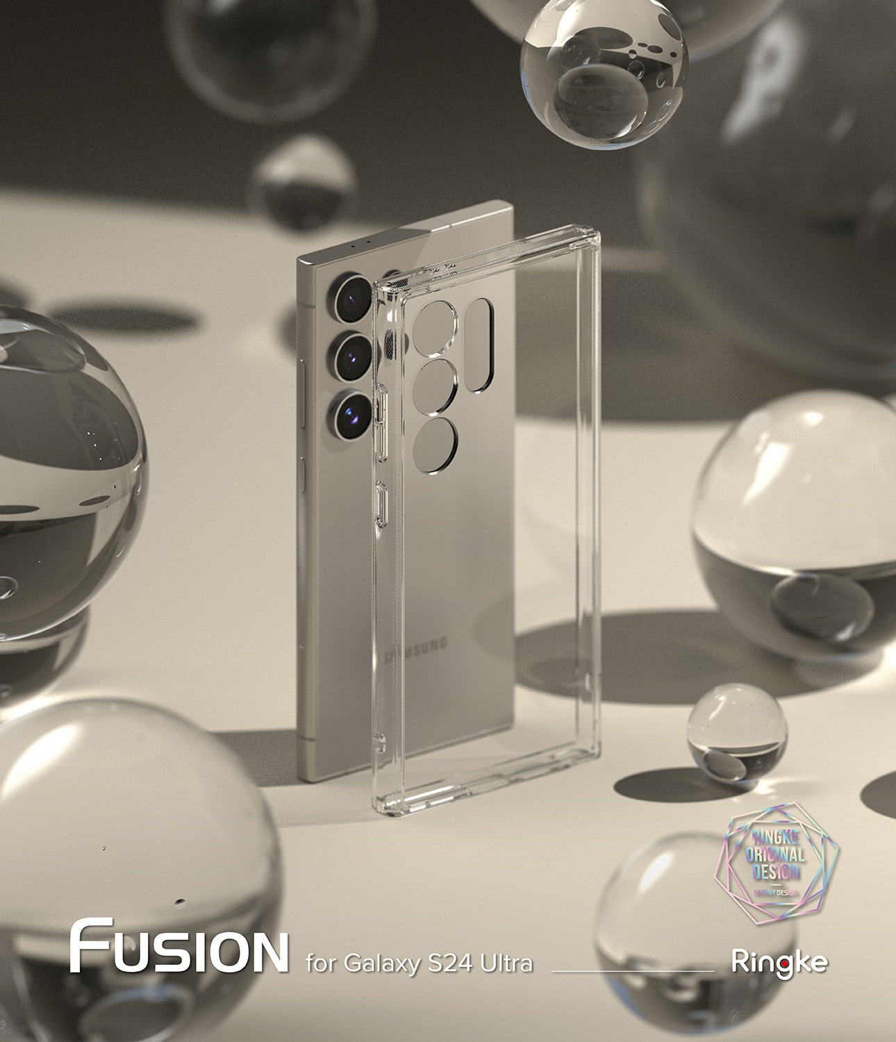 Coque Fusion Samsung Galaxy S24 Ultra, Clear