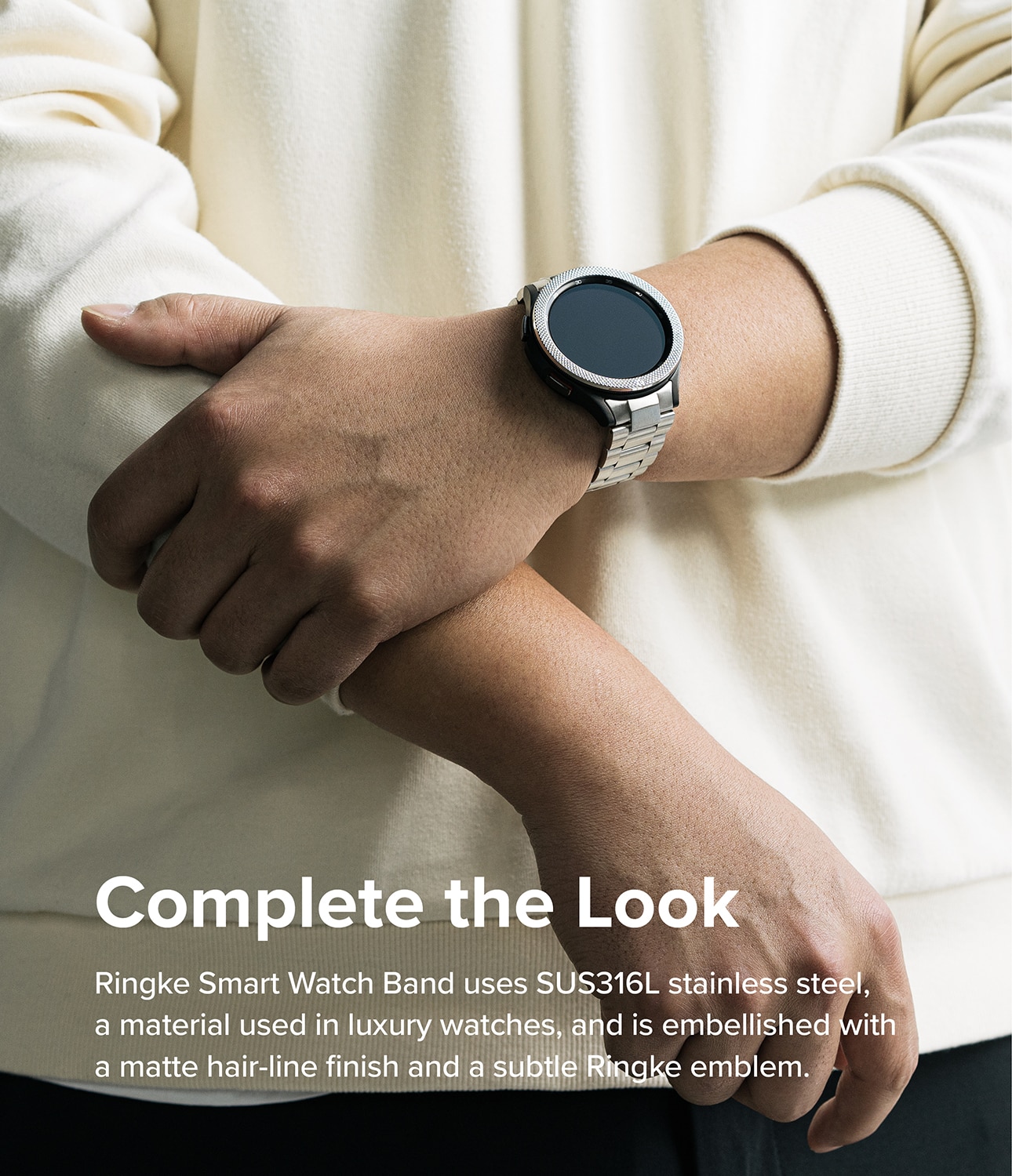 Galaxy watch store silver band