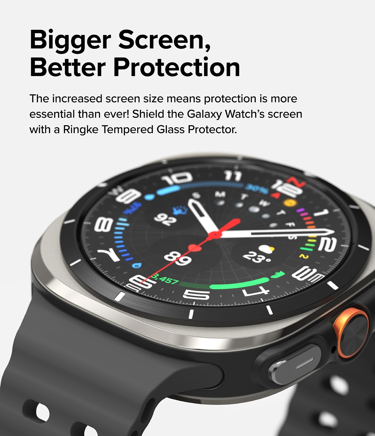 Screen Tempered Glass (4-pack) Samsung Galaxy Watch Ultra 47mm