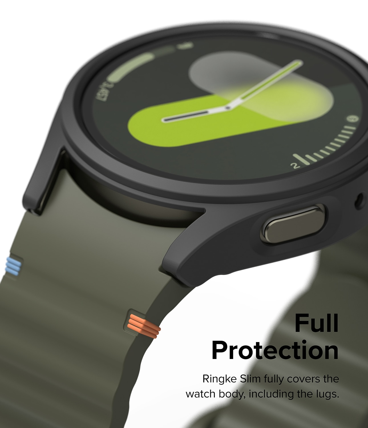 Slim Case+Glass Combo Samsung Galaxy Watch 7 40mm Matte Black