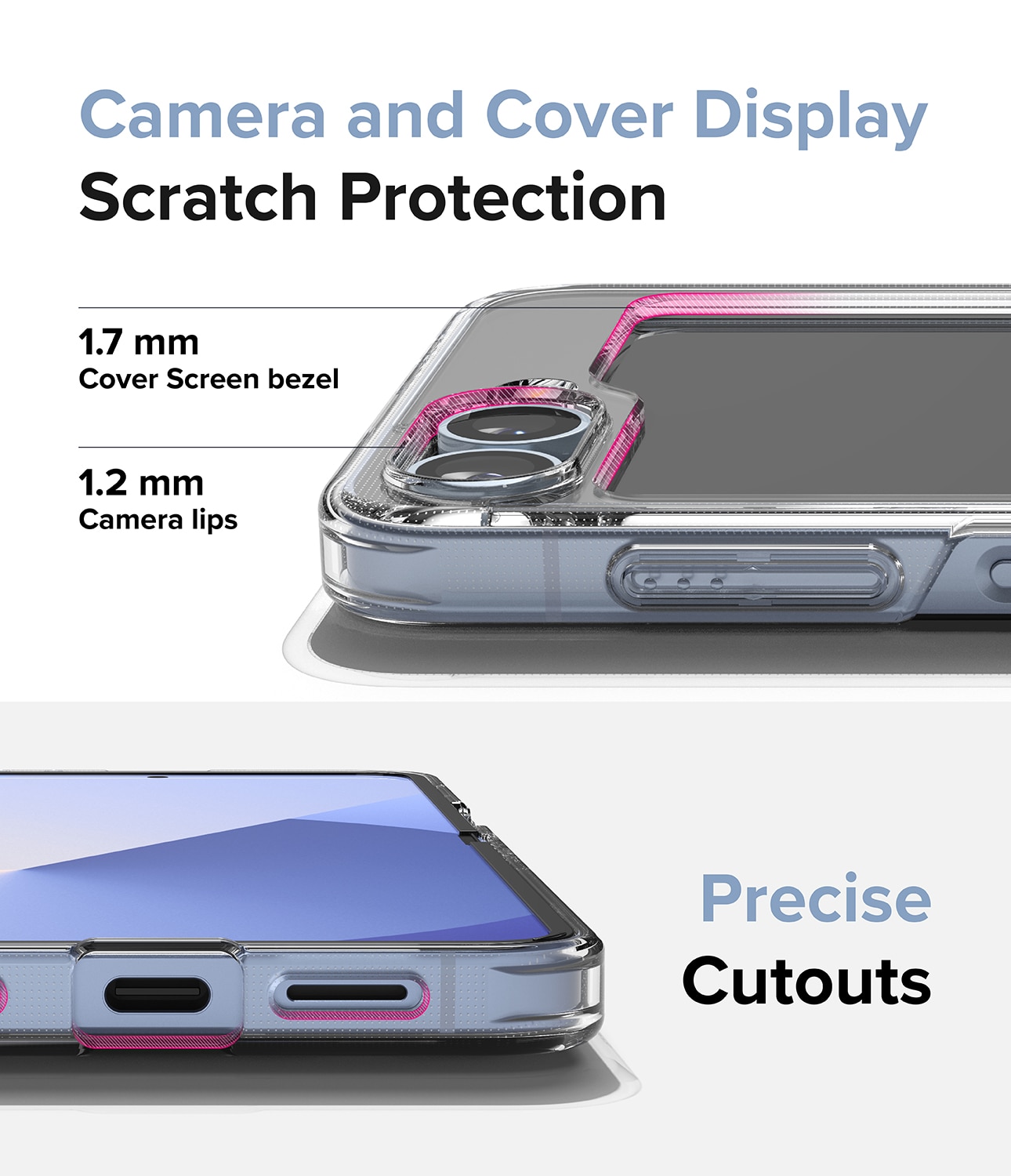 Coque Fusion Magnetic Samsung Galaxy Z Flip 6 Transparent