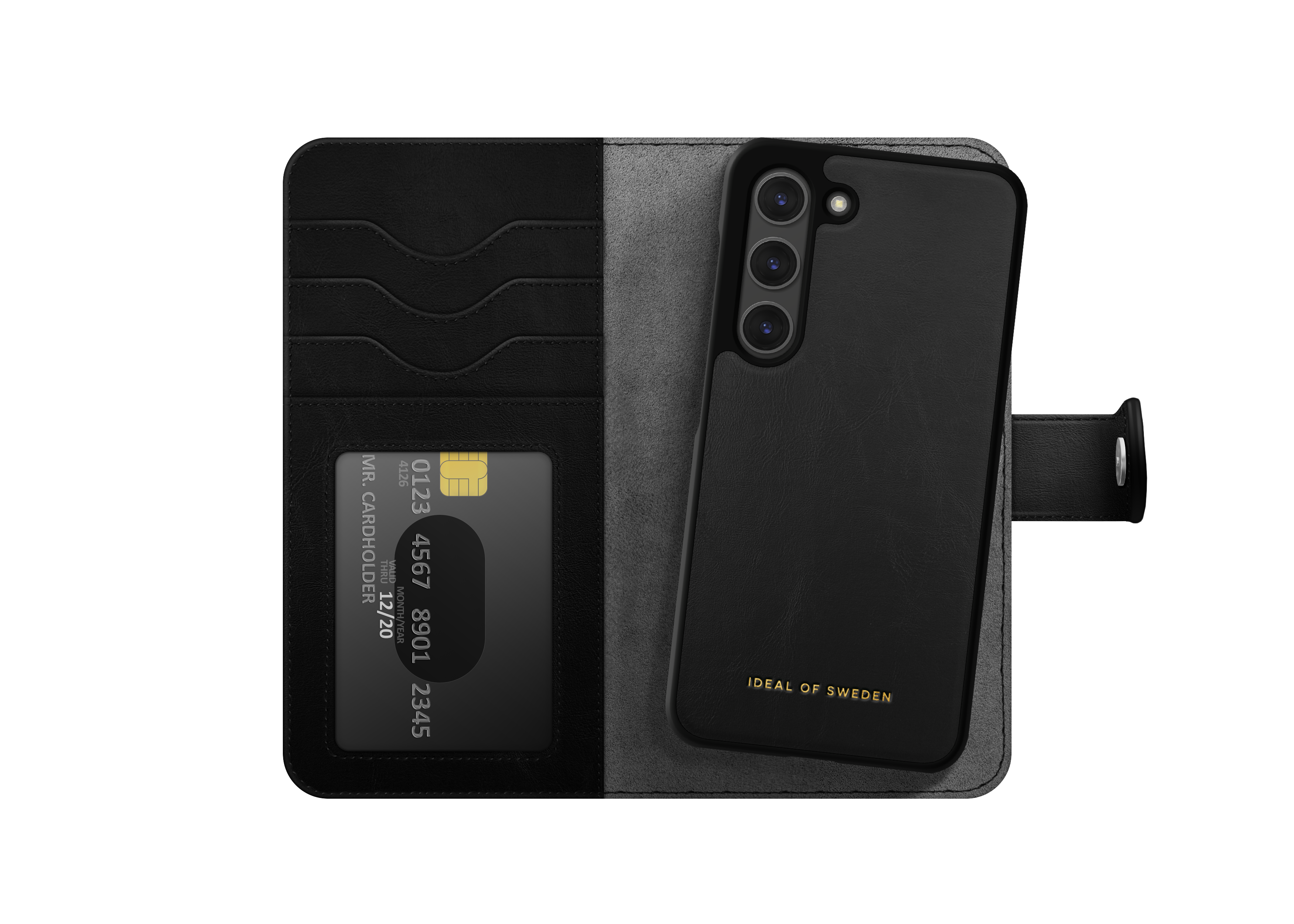 Étui portefeuille Magnet Wallet+ Samsung Galaxy S24, Black