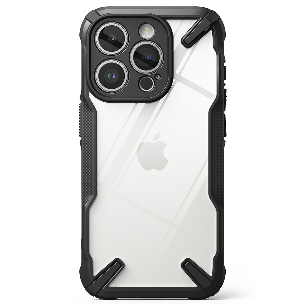 Coque Fusion X iPhone 15 Pro, noir