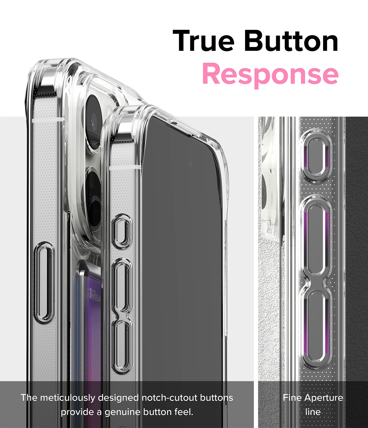 Coque Fusion Card iPhone 15 Pro Max, transparent