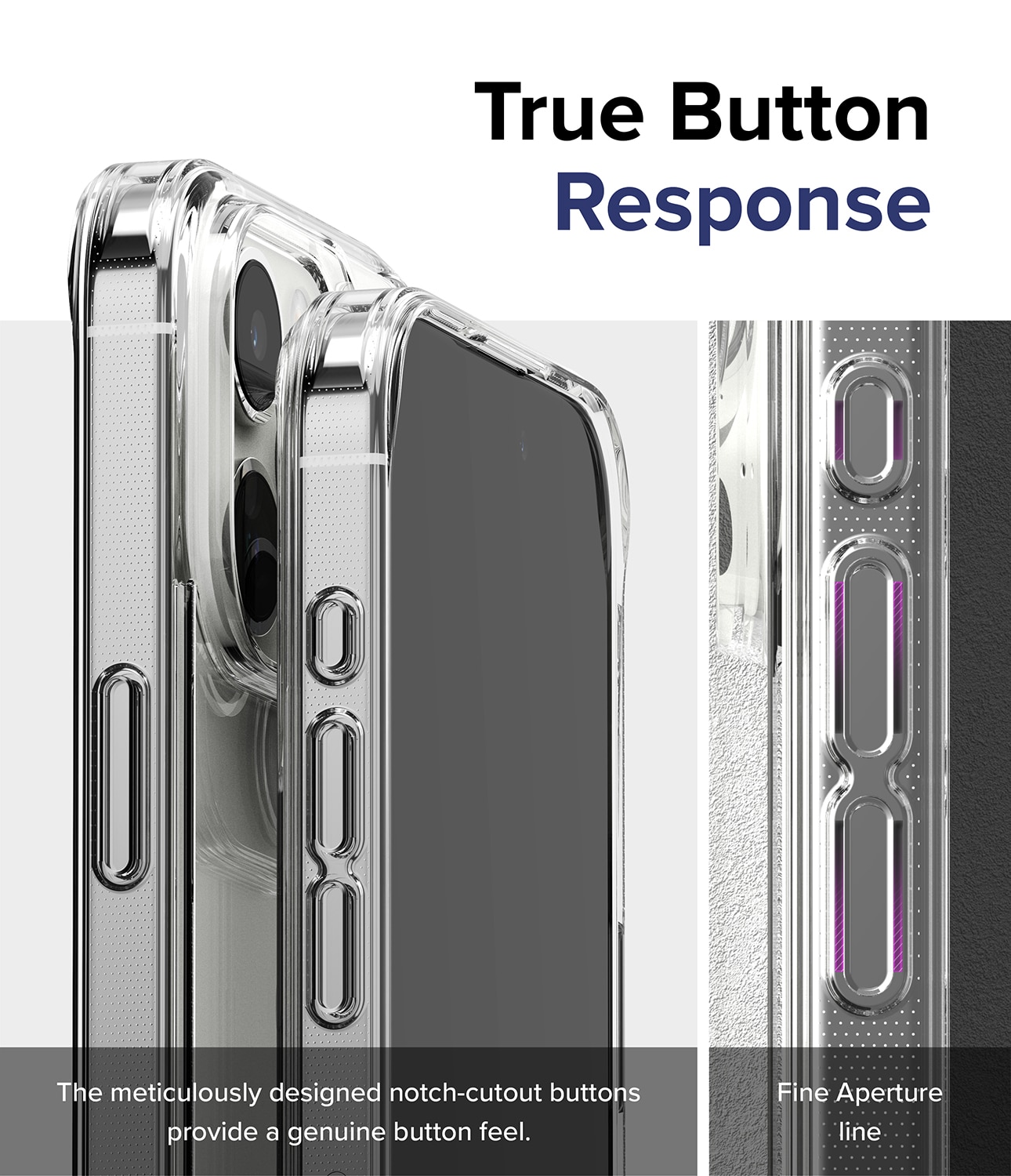 Coque Fusion iPhone 15 Pro Clear