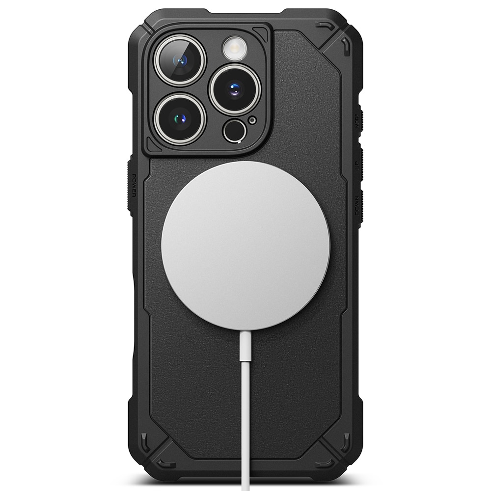 Rugged Gear Magnetic Coque iPhone 16 Pro Black