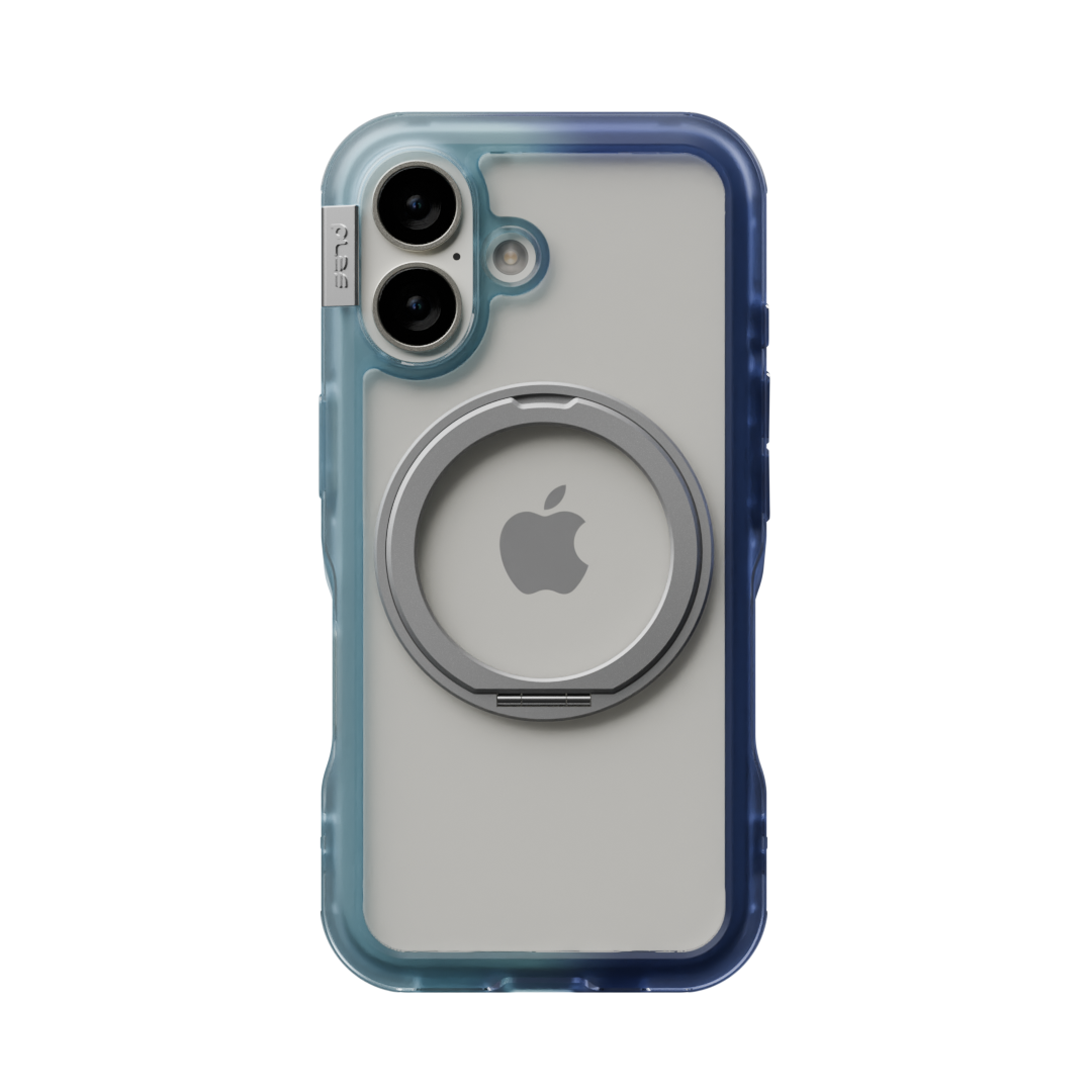 Arche Coque avec Support MagSafe iPhone 16, Blue/Future Dusk