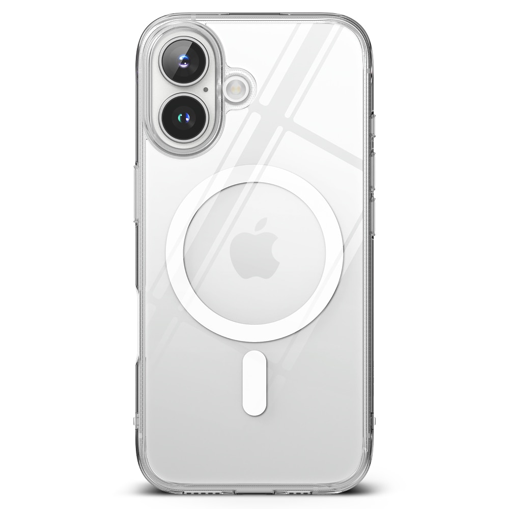 Coque Fusion Magnetic iPhone 16 Transparent