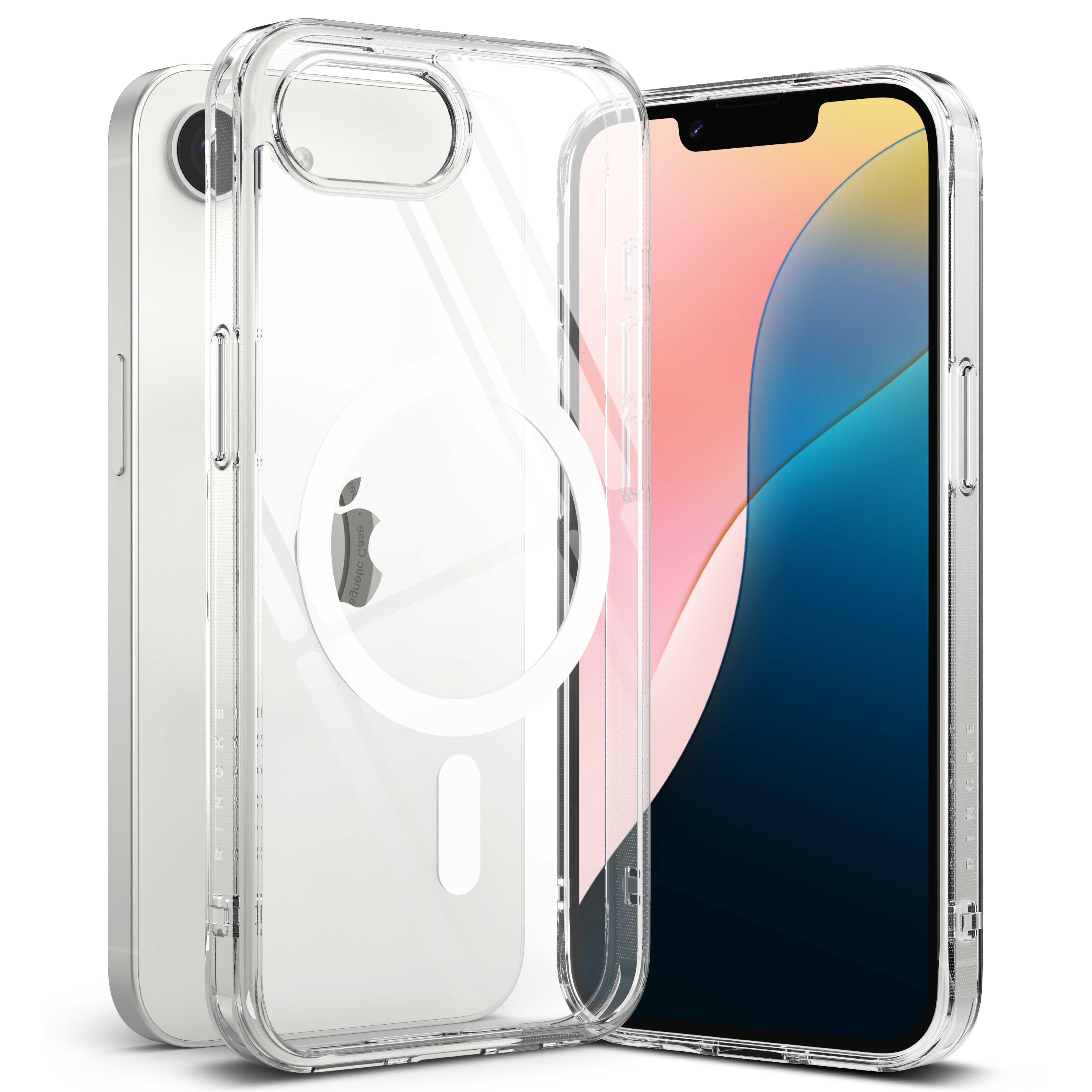 Coque Fusion Magnetic iPhone SE 4 Transparent