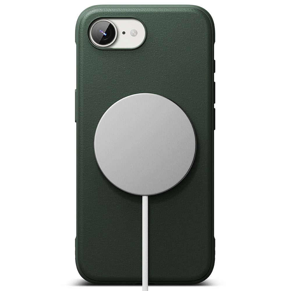 Coque Onyx Magnetic iPhone SE 4, Dark Green