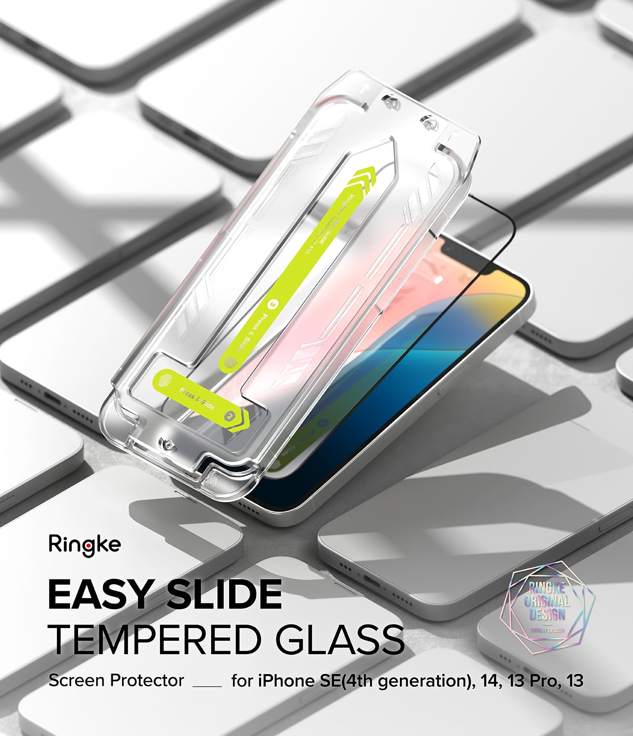 Easy Slide Glass (2 pièces) iPhone SE 4