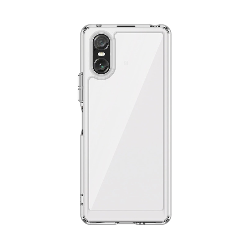 Coque hybride pour Sony Xperia 10 VI, transparent