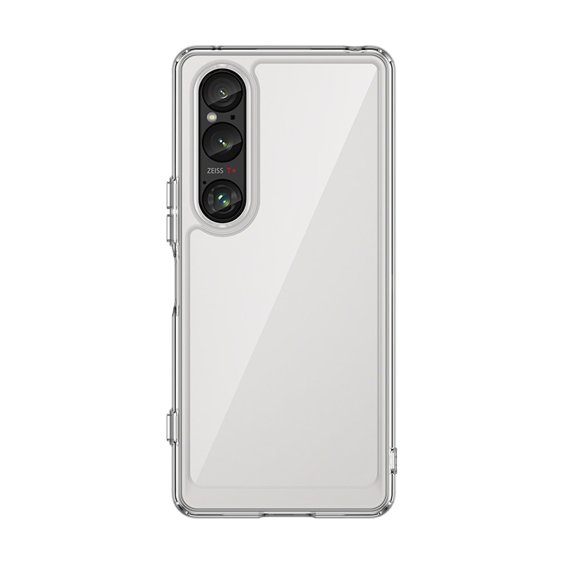 Coque hybride pour Sony Xperia 1 VI, transparent