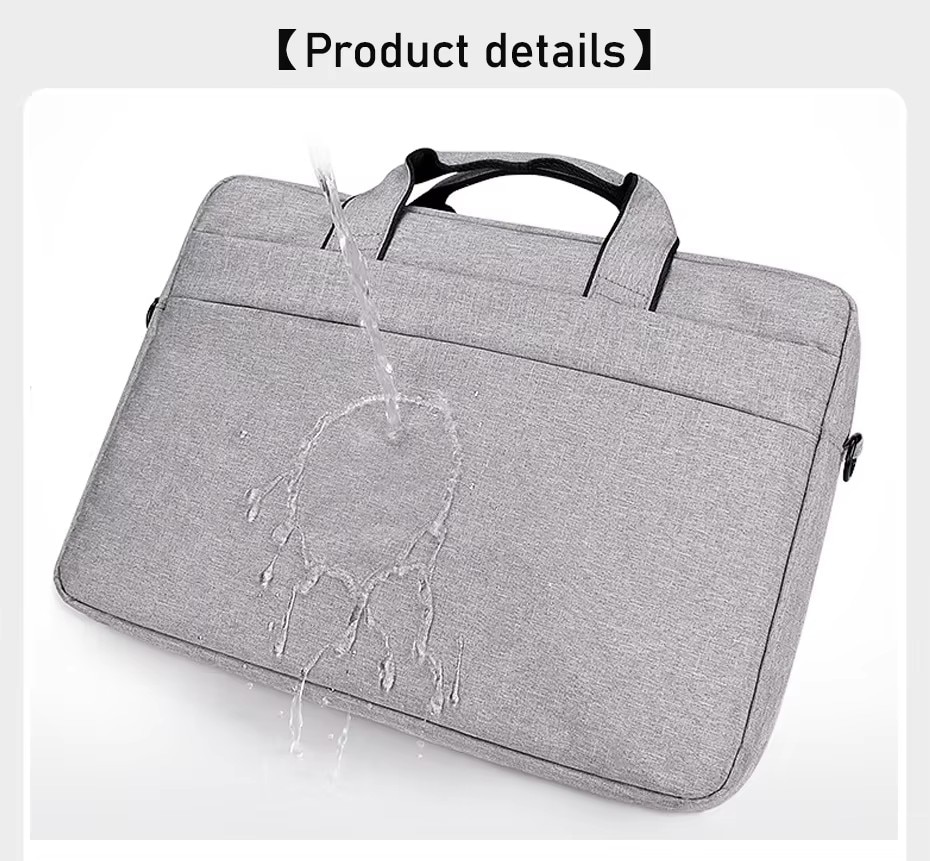 Sac pour laptoo avec bandoulière up to 13,3" gris clair