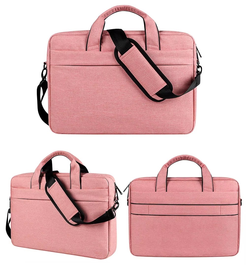 Sac pour laptoo avec bandoulière up to 13,3" rose