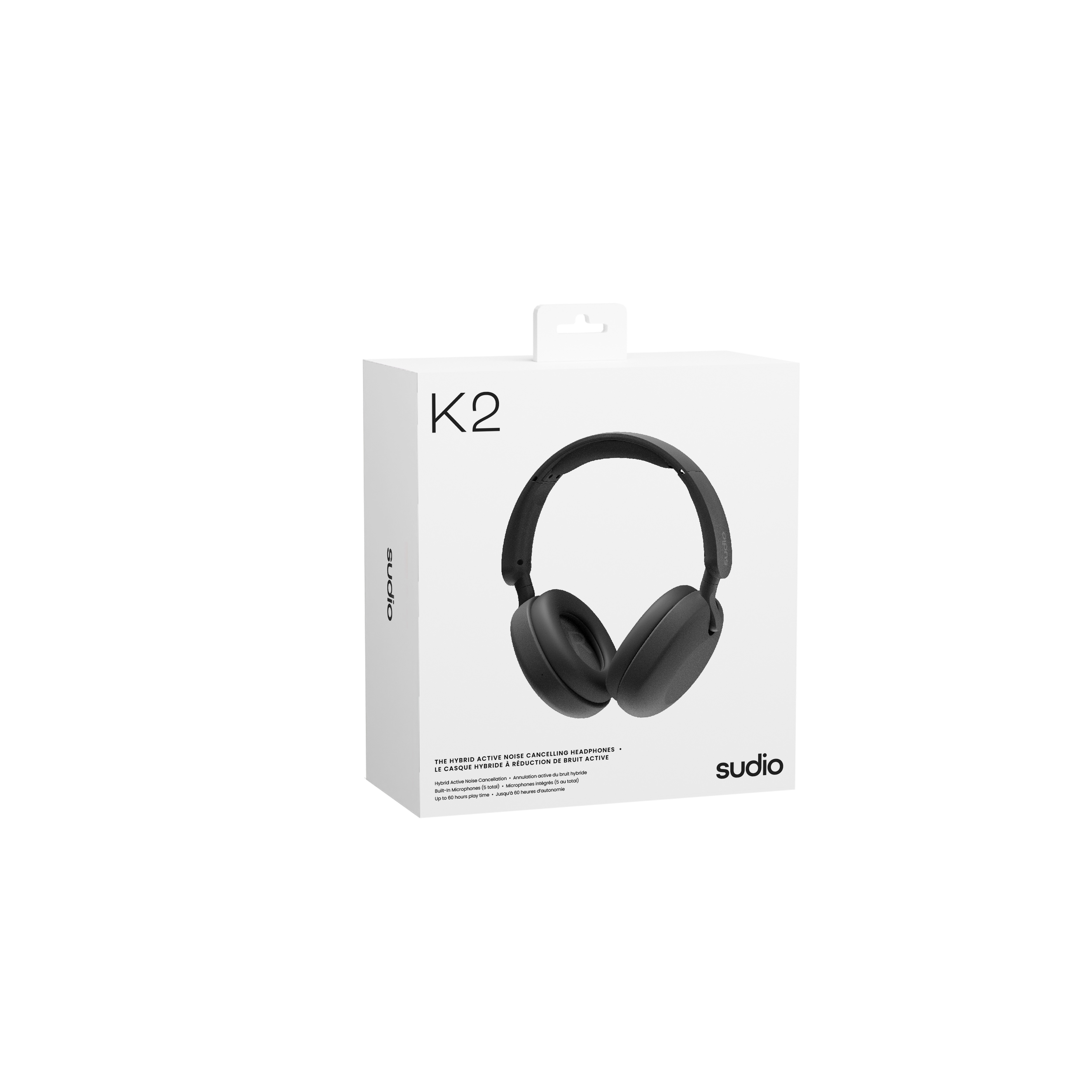 K2 Casque Sans Fil Over-ear Noir