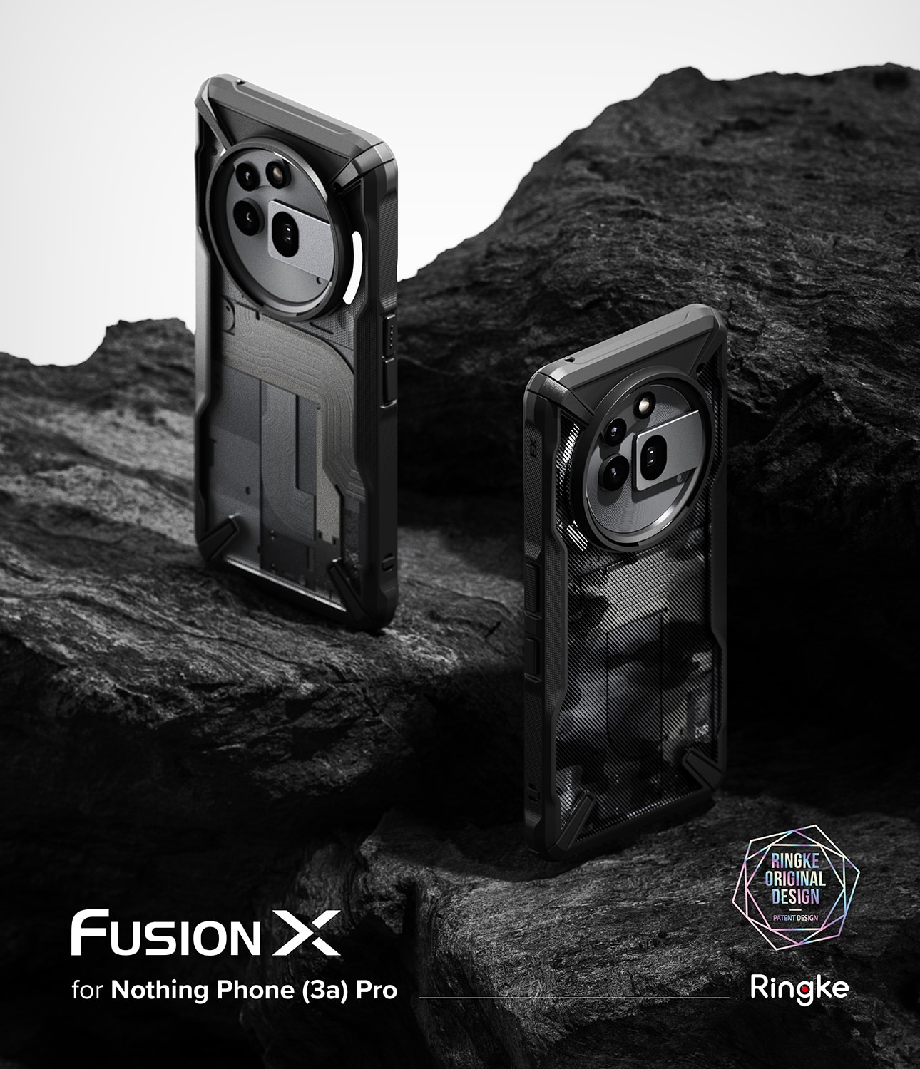 Coque Fusion X Nothing Phone 3a Pro, Noir