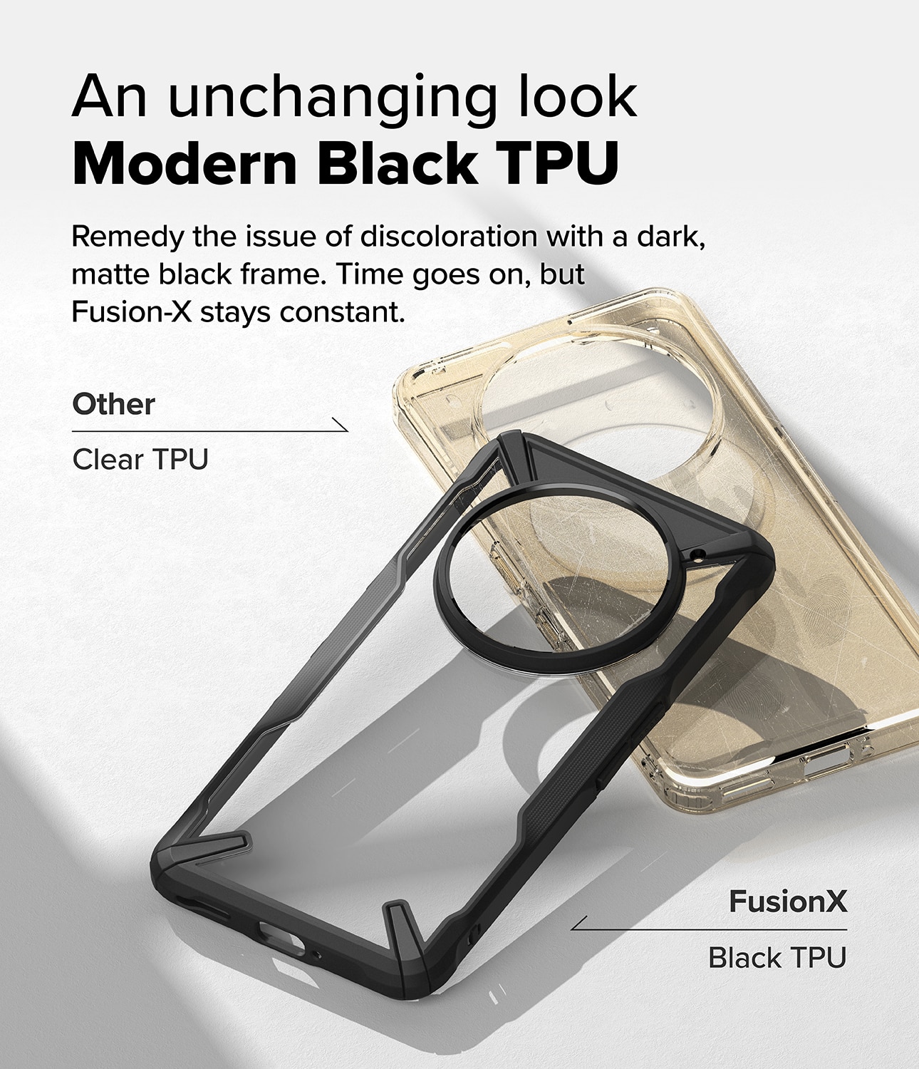 Coque Fusion X Nothing Phone 3a Pro, Noir