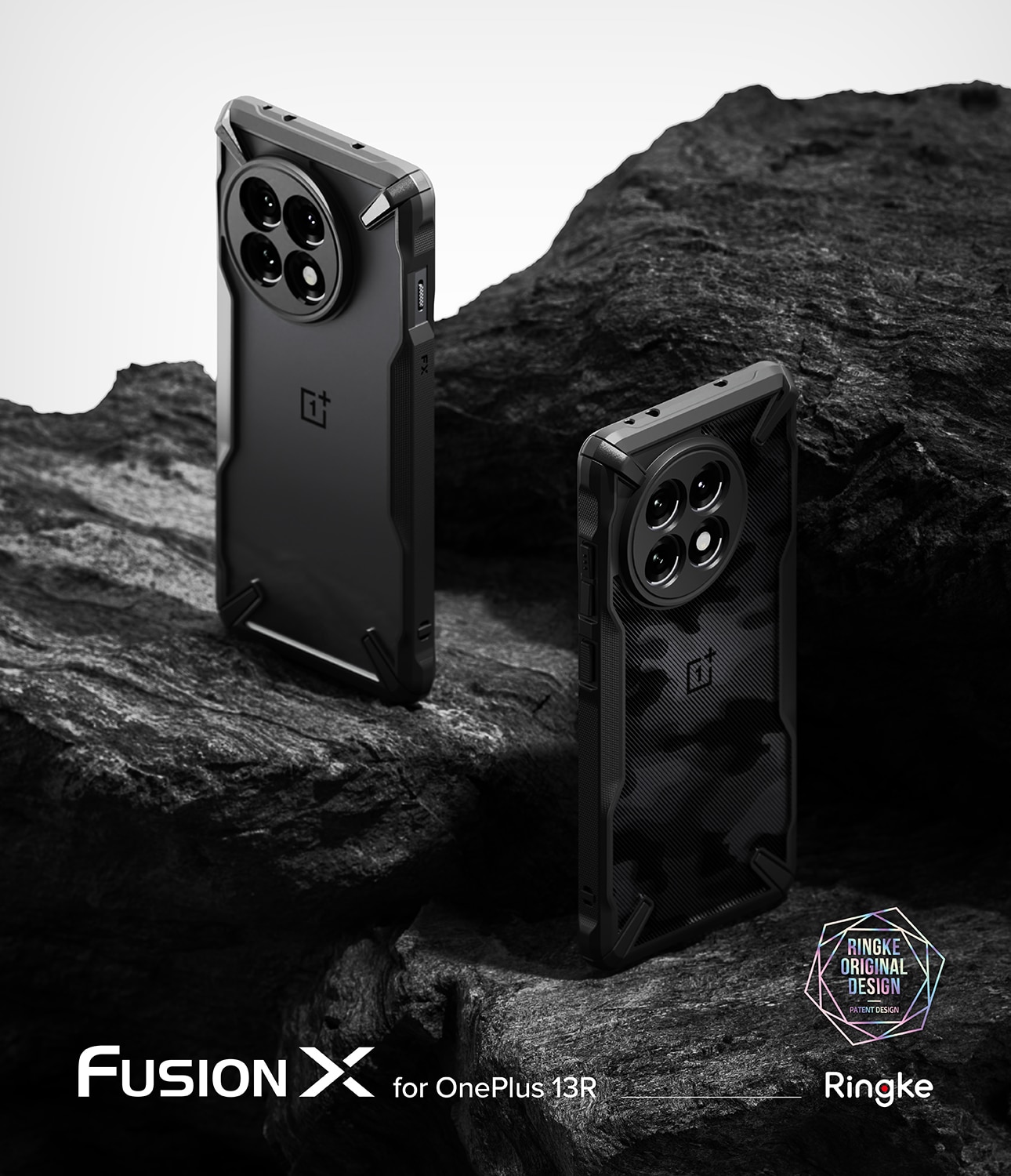 Coque Fusion X  OnePlus 13R, Noir