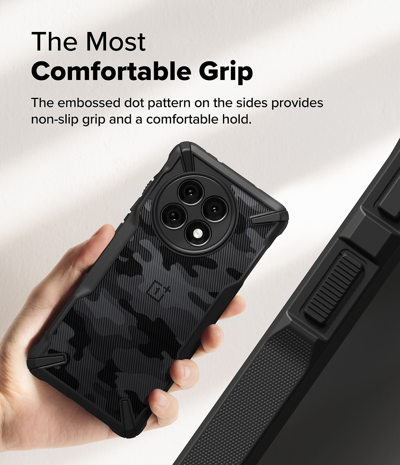 Coque Fusion X  OnePlus 13R, Camo Black