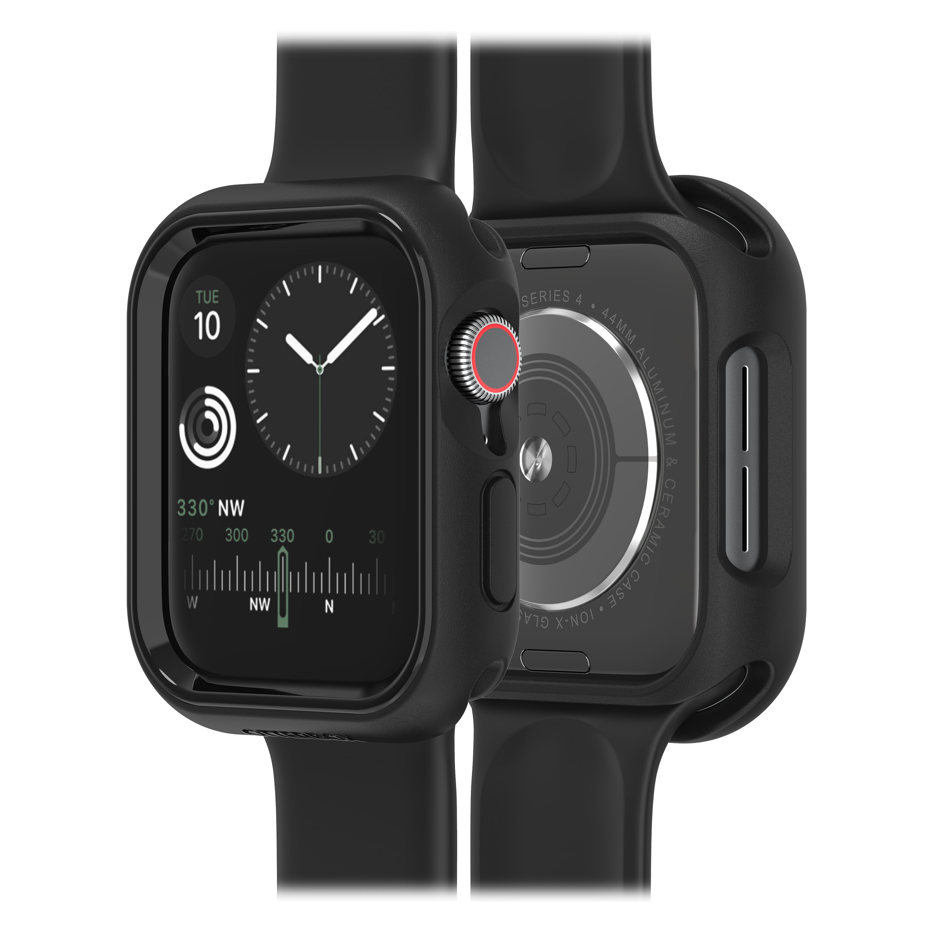 Exo Edge Coque Apple Watch SE 44mm, noir