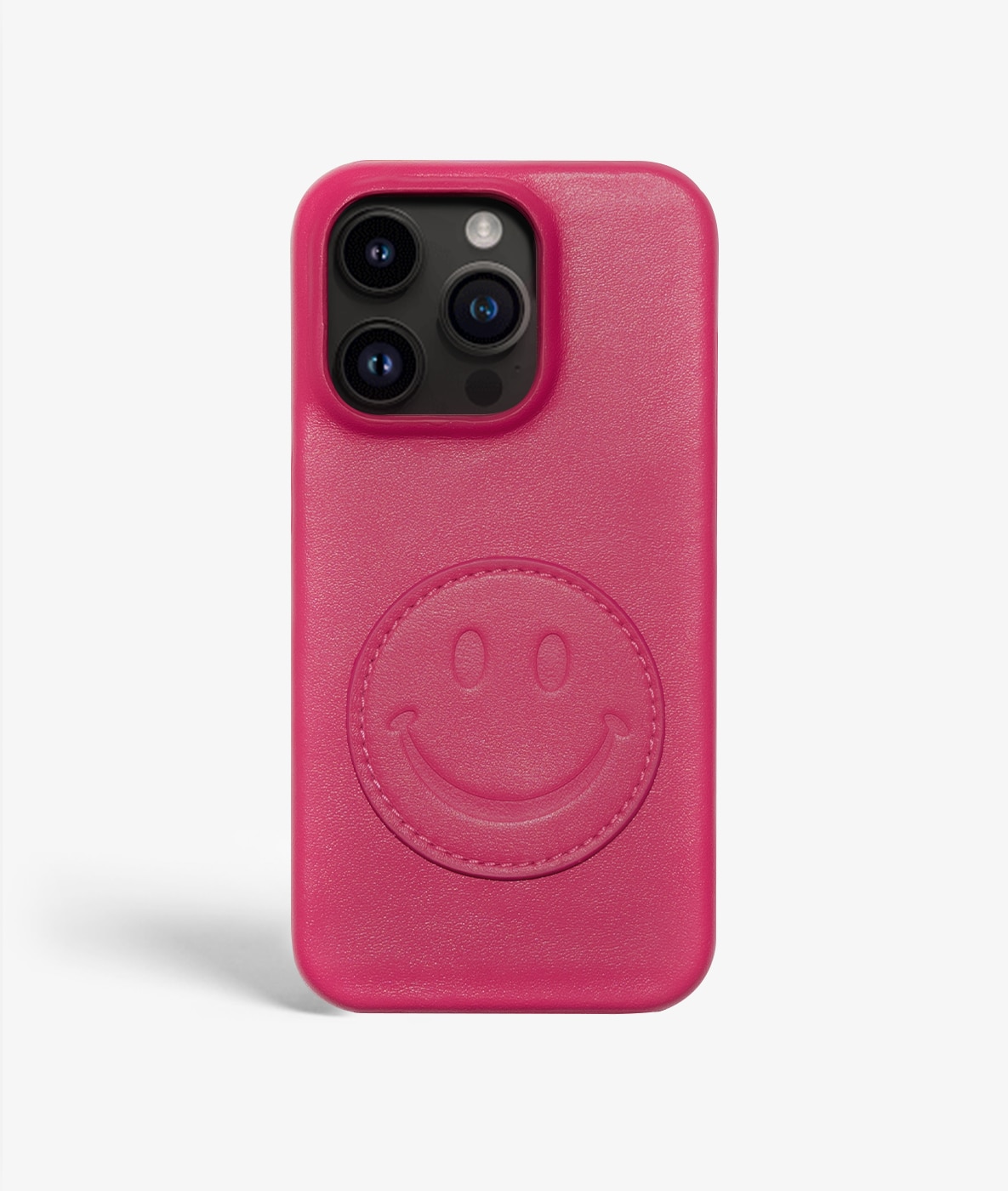 Coque iPhone 14 Pro Max Smiley Pink