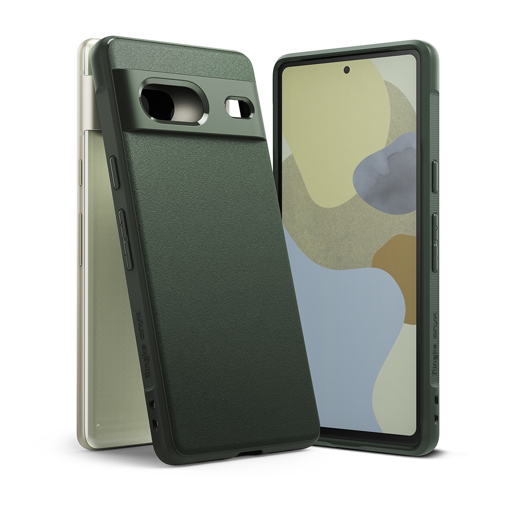 Coque Onyx Google Pixel 7a, Dark Green