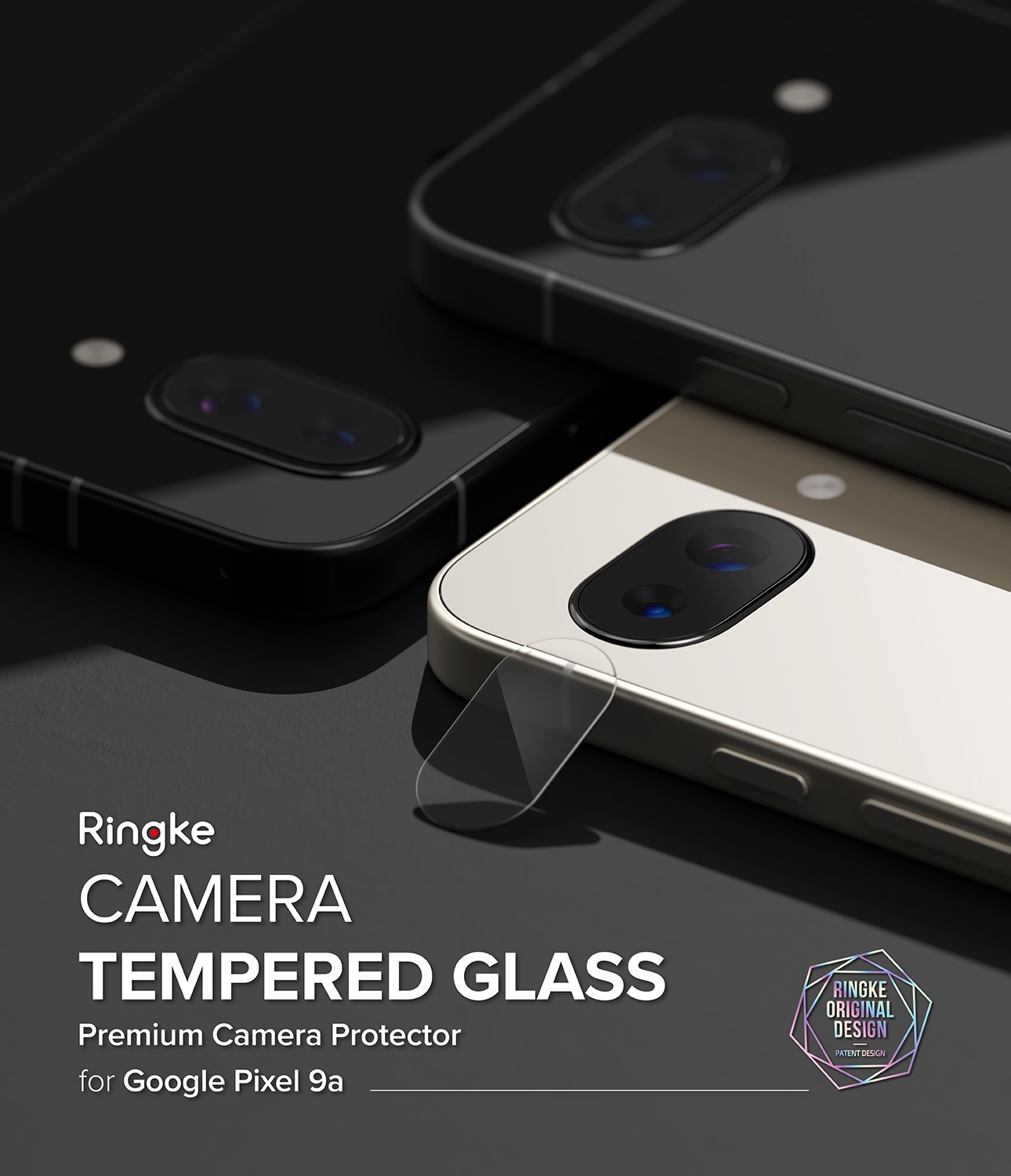 Camera Protector Glass (2 pièces) Google Pixel 9a Transparent