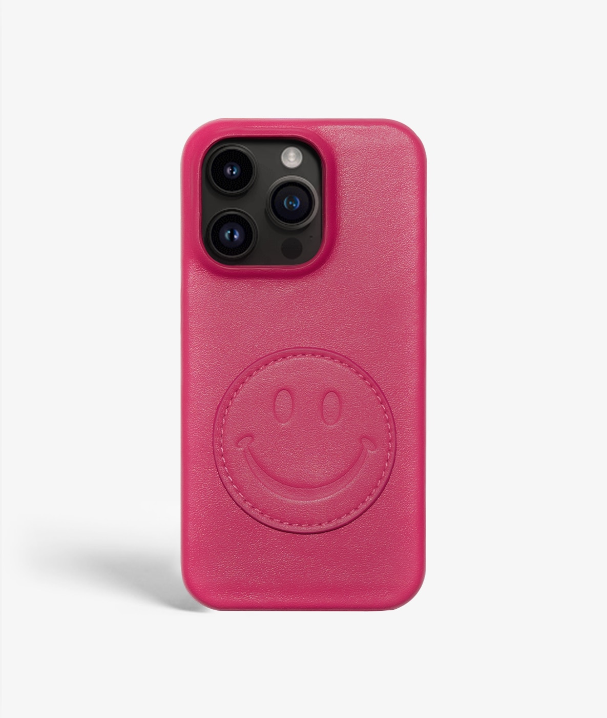 Coque iPhone 14 Pro Smiley Pink