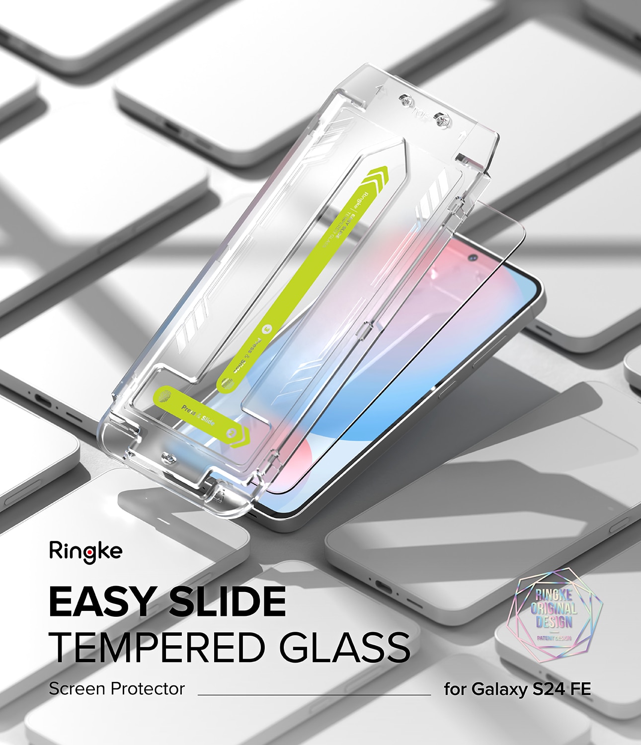 Easy Slide Glass (2 pièces) Samsung Galaxy S24 FE