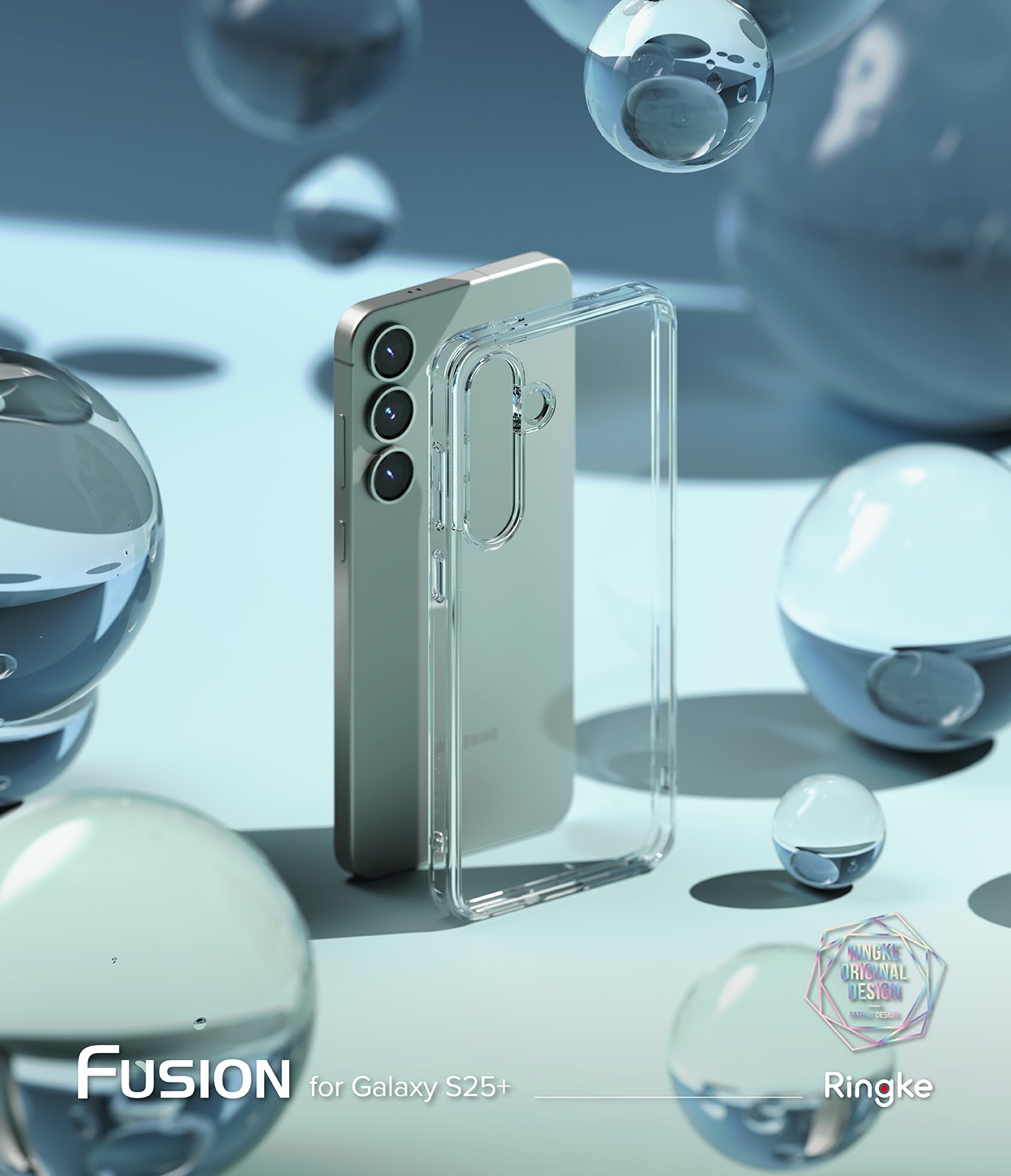 Coque Fusion Samsung Galaxy S25 Plus, Clear