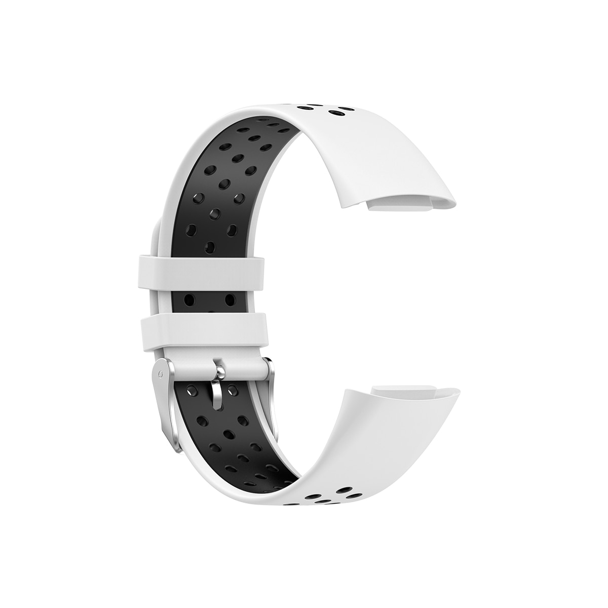 Bracelet sport Fitbit Charge 6 (blanc/noir) 