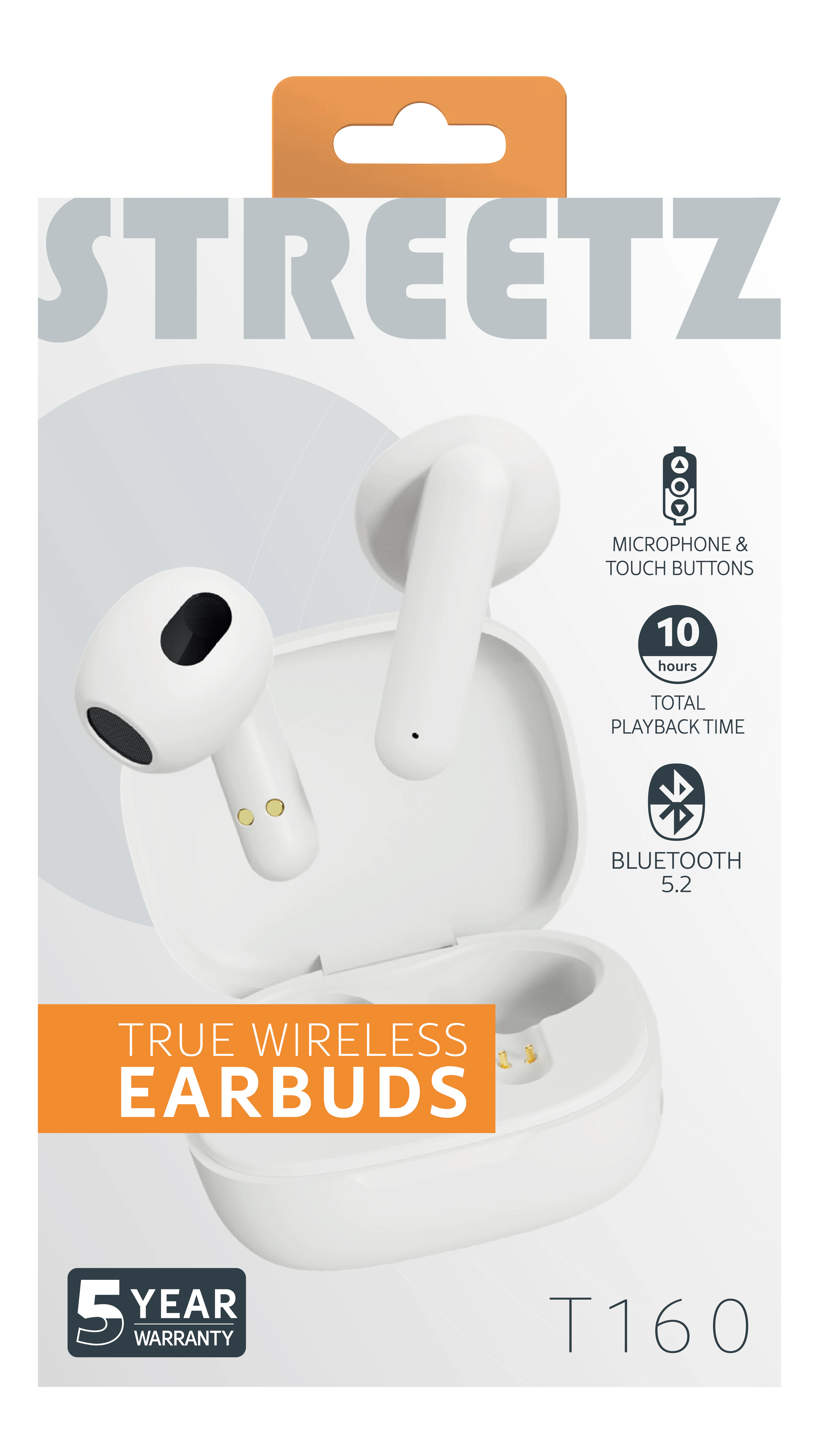 Écouteurs True Wireless in-ear, blanc