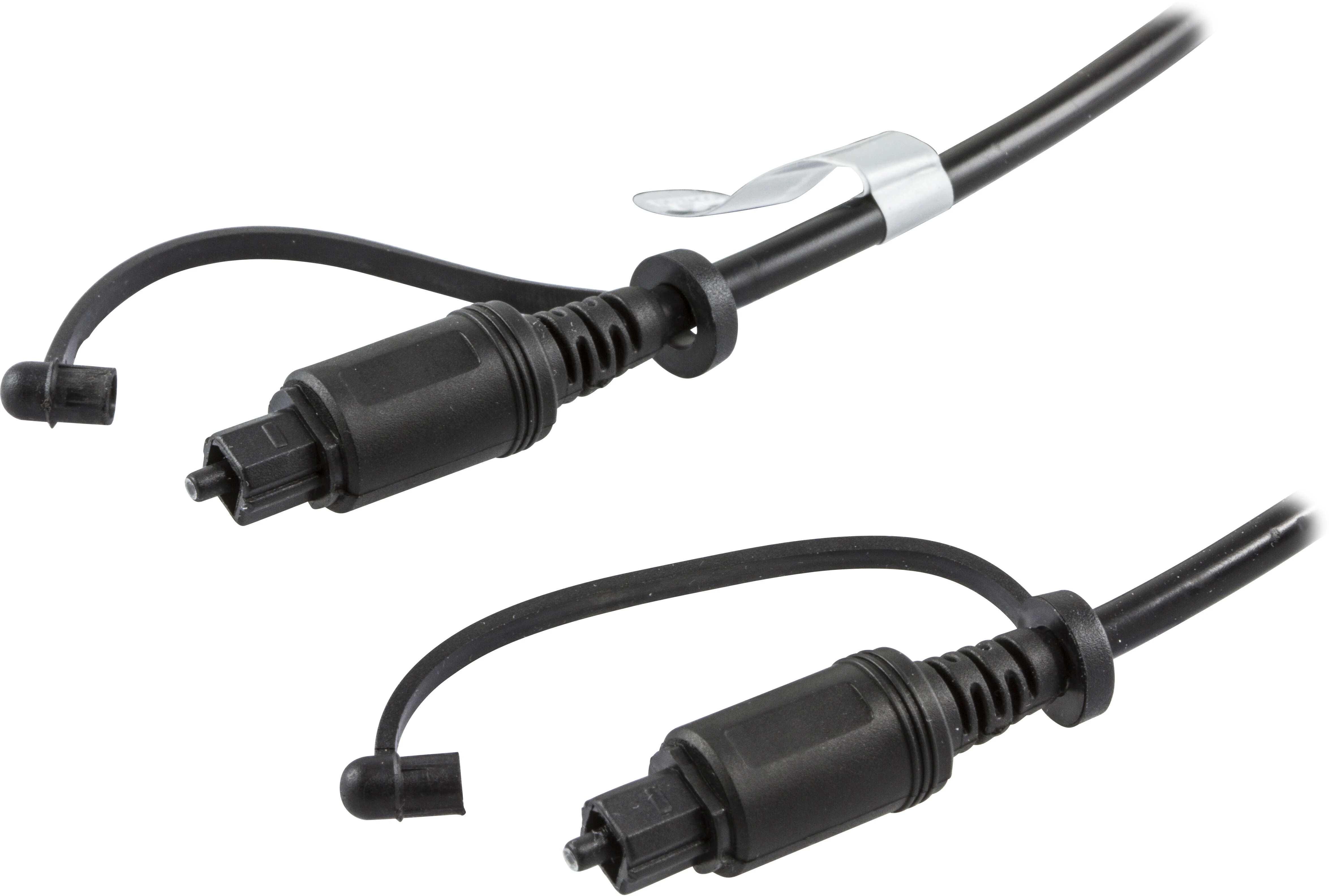 Câble audio optique Toslink-Toslink 10m, noir