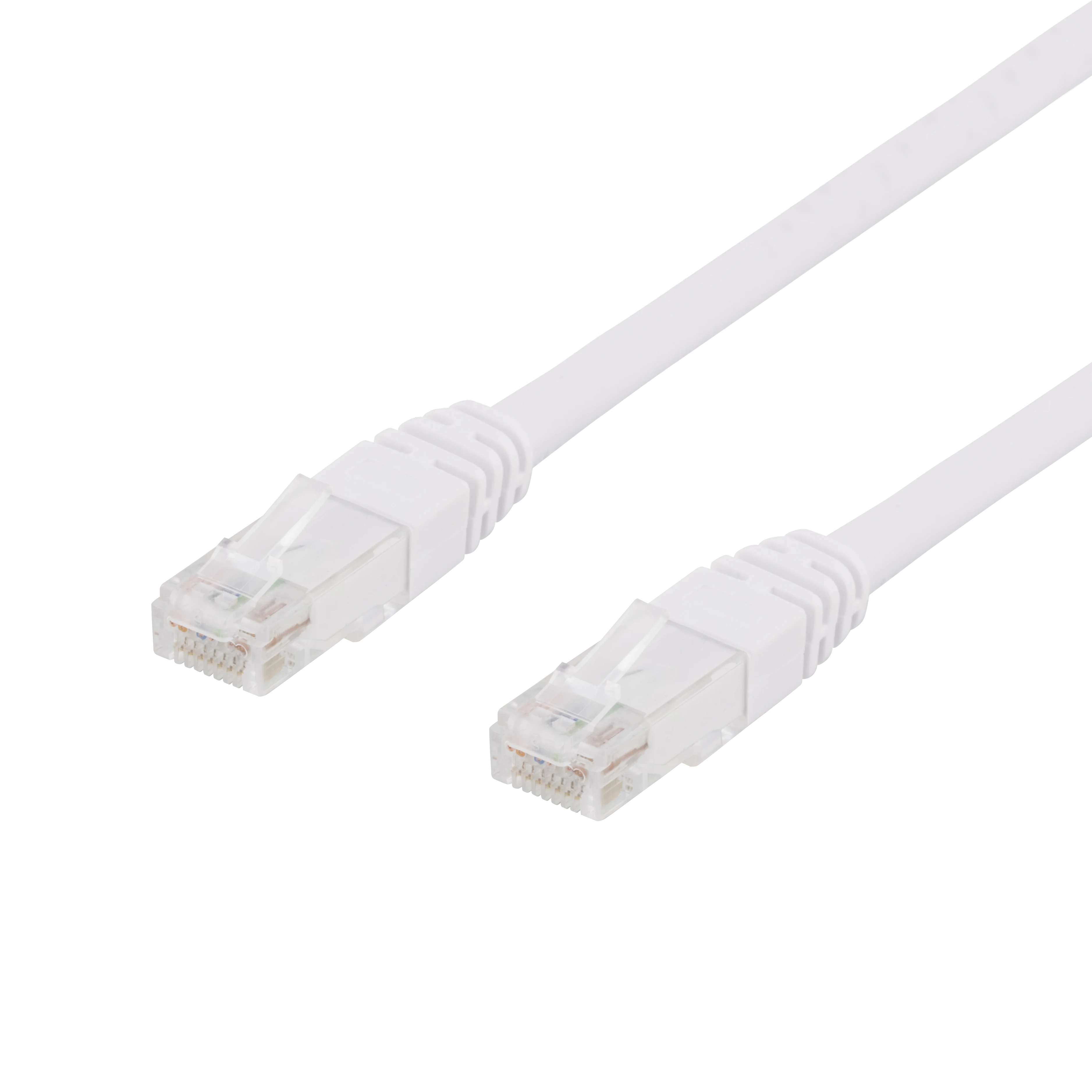 Câble de raccordement U/UTP Cat6 de 10 m, blanc