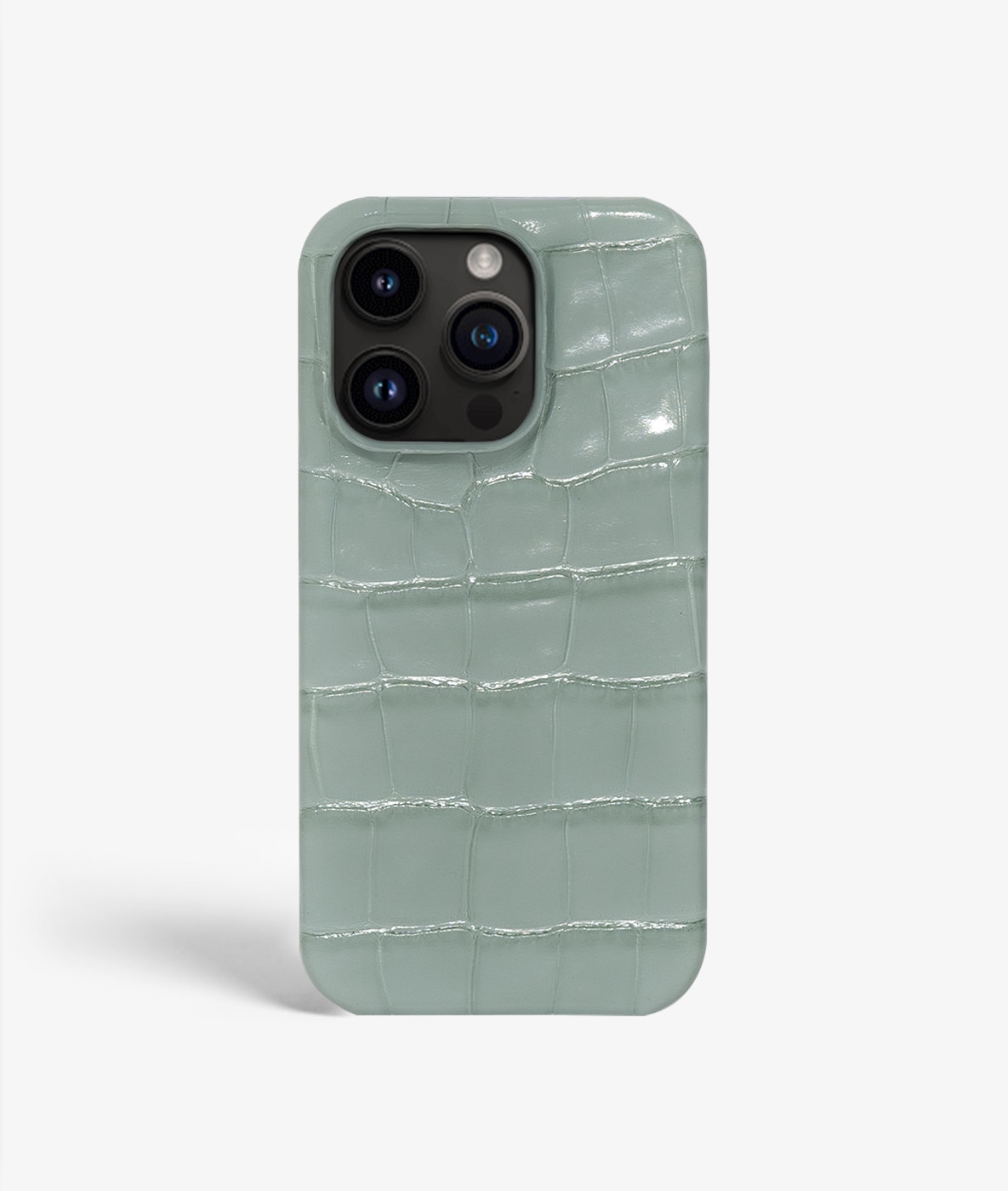 Coque iPhone 13 Pro Max Croco Teal