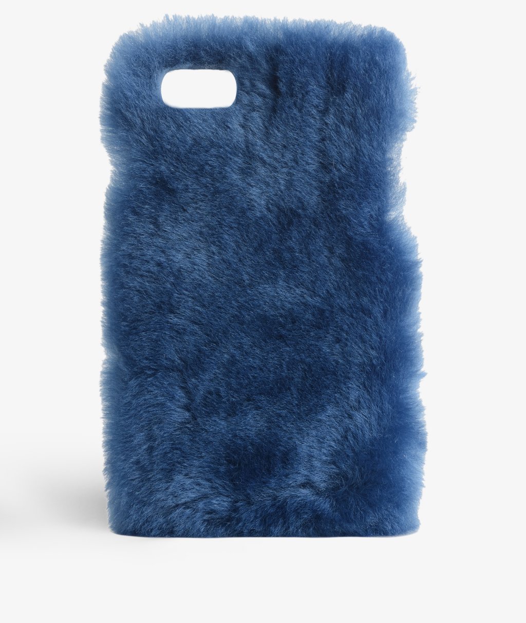 Coque iPhone 8 Fur Princess Blue