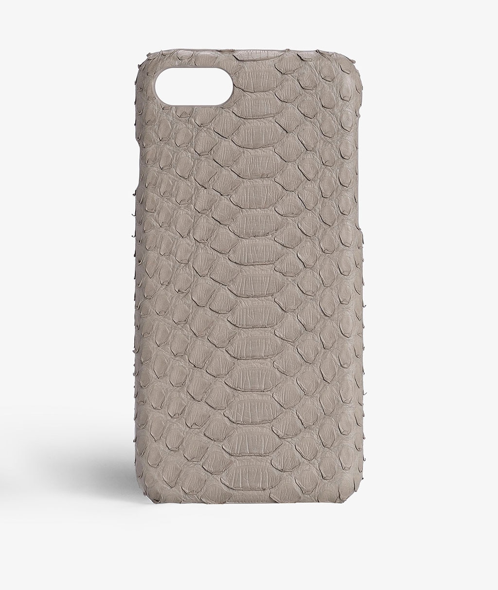 Coque iPhone SE 2022 Real Python Concrete