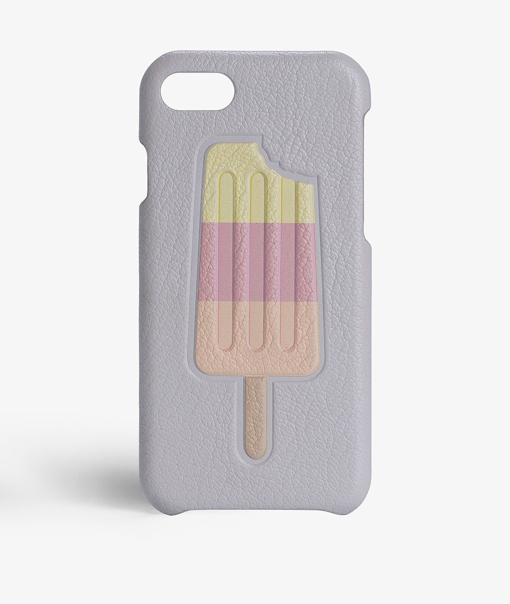 Coque iPhone 7 Popsicle Nappa Grey