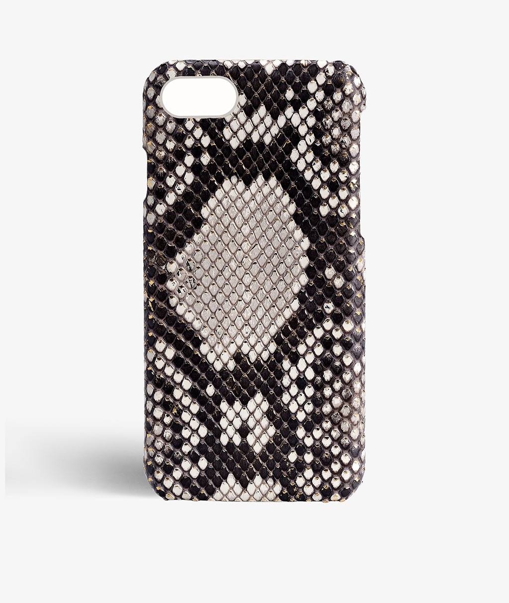 Coque iPhone 7 Real Python Golden Roccia